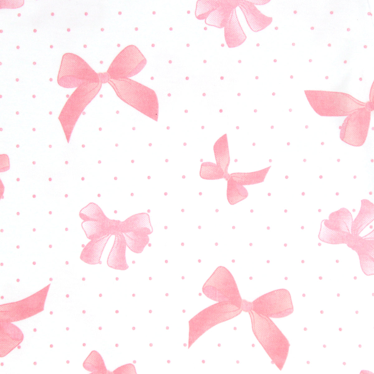 Cute Bows Printed Bonnet | Baby Girl