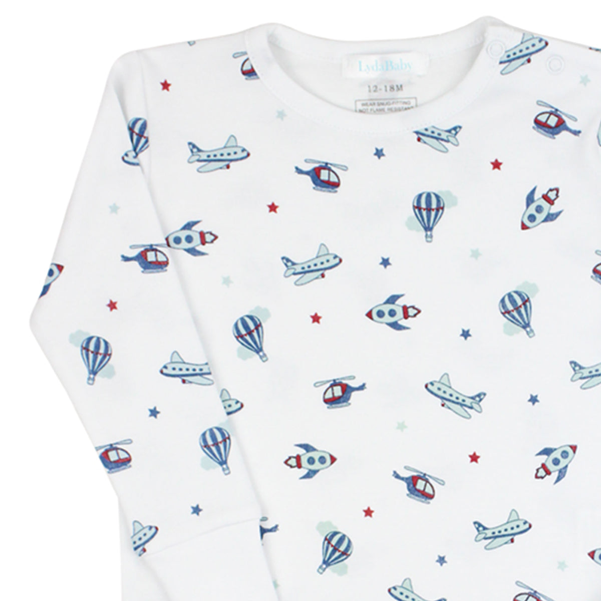 Air Transports Printed Pajama | Baby Boy