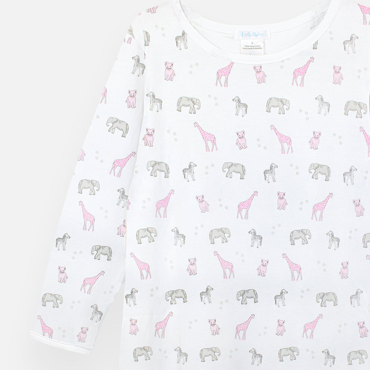 Safari Color Printed Dress |  Girl