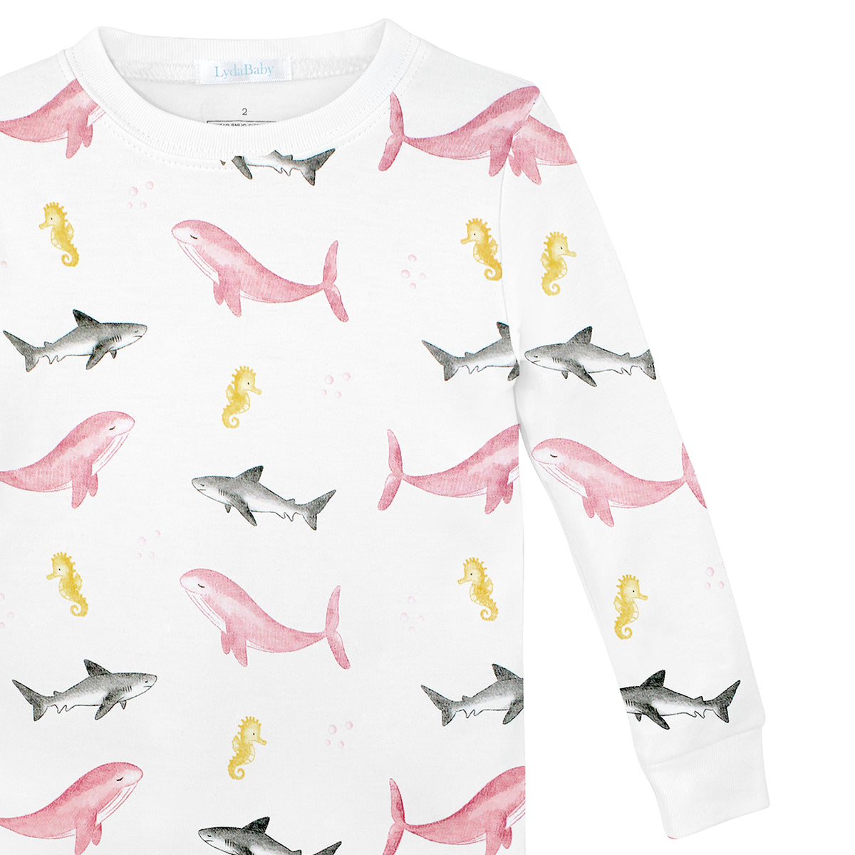 Sea Animals Printed Pajama | Girl