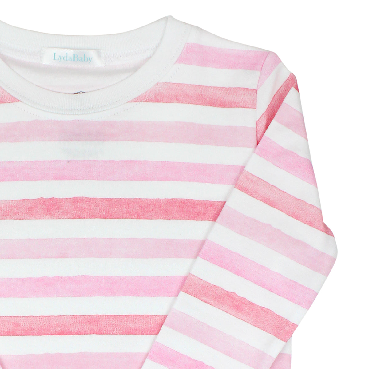 Watercolor Lines Printed Pajama | Girl