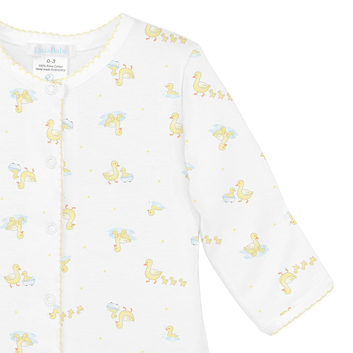 Bath Time Printed Footie | Baby Unisex
