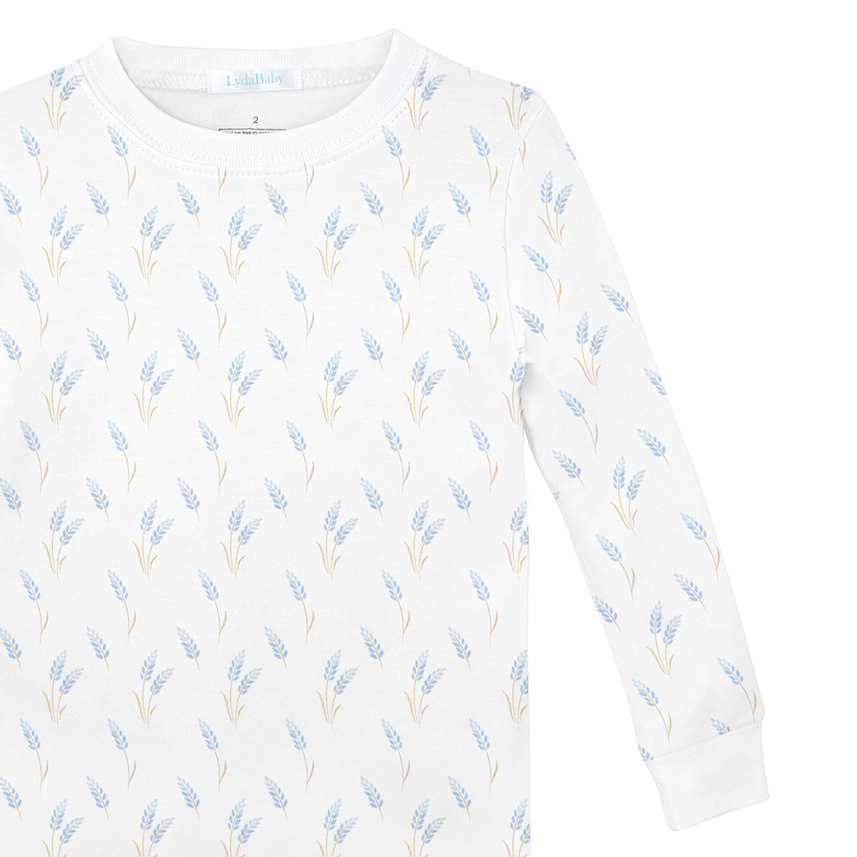 Wheat Spikes Printed Pajama | Boy