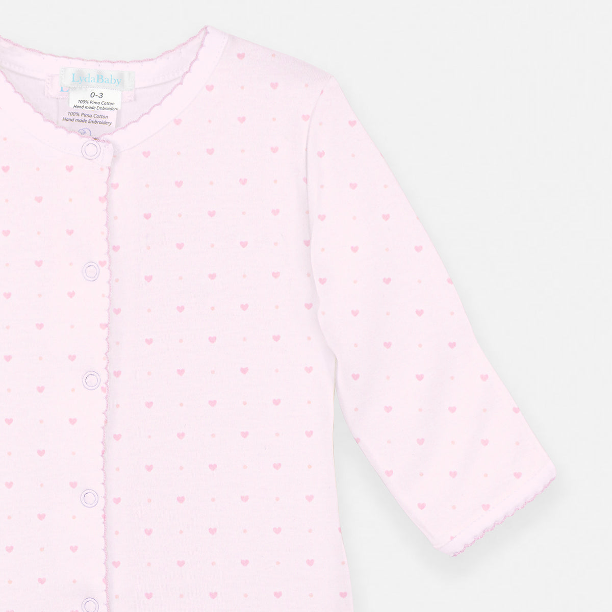 Lovely Dots Printed footie | Baby Girl