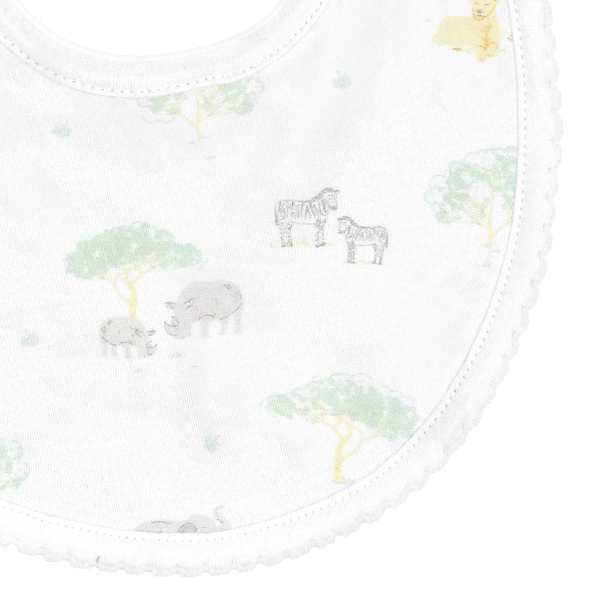 Safari Life Printed Bib | Baby Unisex