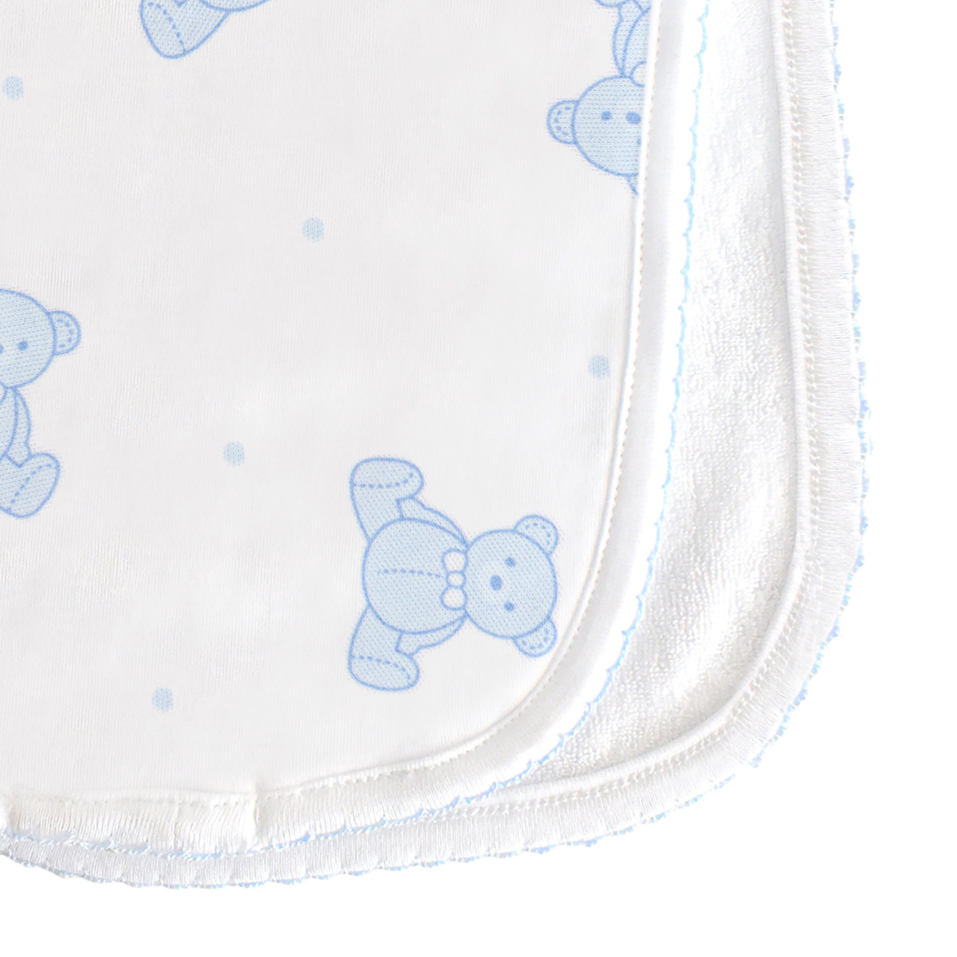 Teddy Bear Printed Burpie | Baby Boy