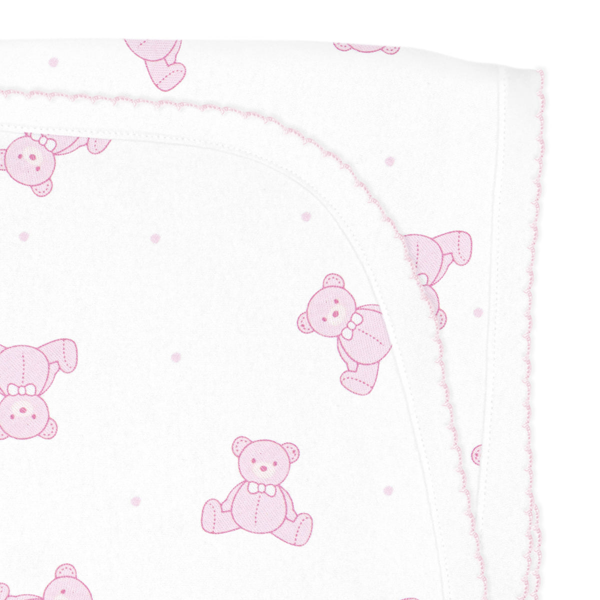 Teddy Bear Printed Blanket | Baby Girl