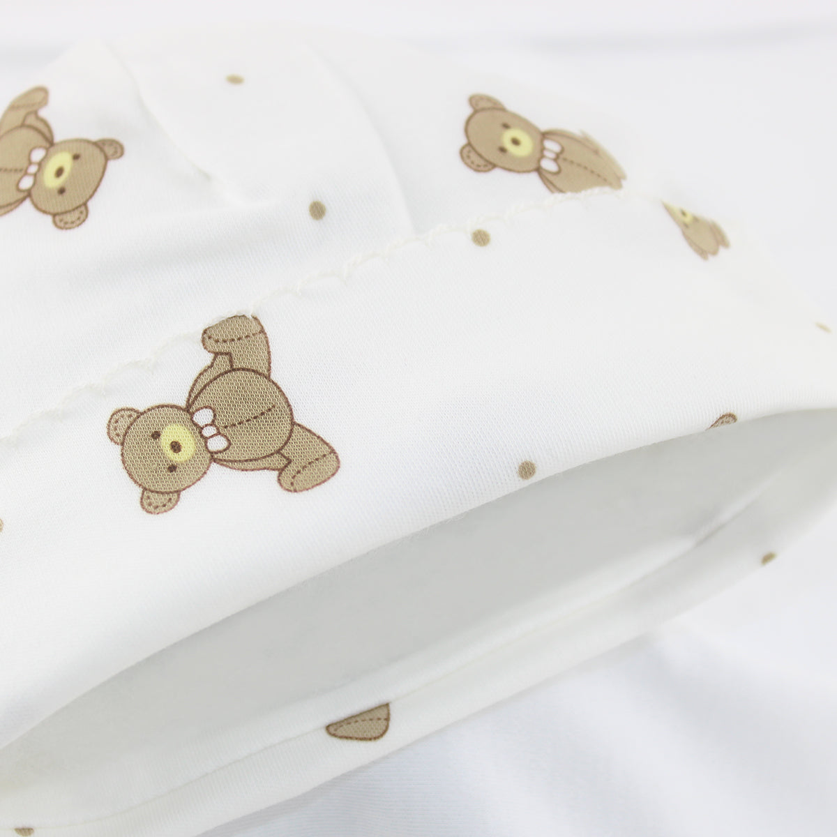 Teddy Bear Printed Hat | Baby Unisex