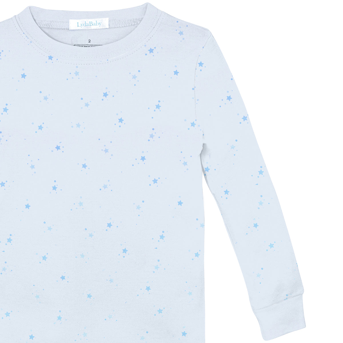 Lightblue Bubble Stars Printed Pajama | Boy