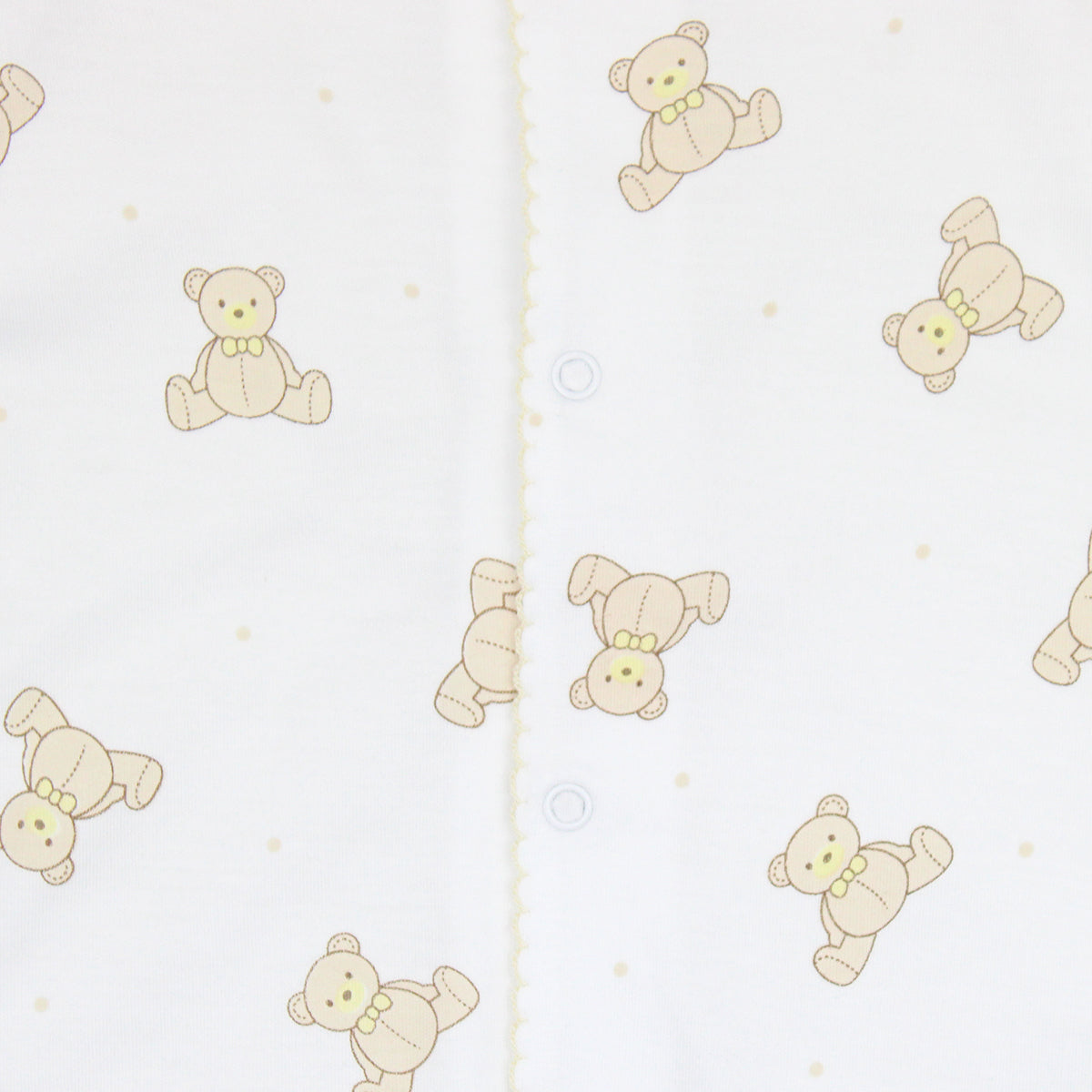Teddy Bear Printed Footie | Baby Unisex
