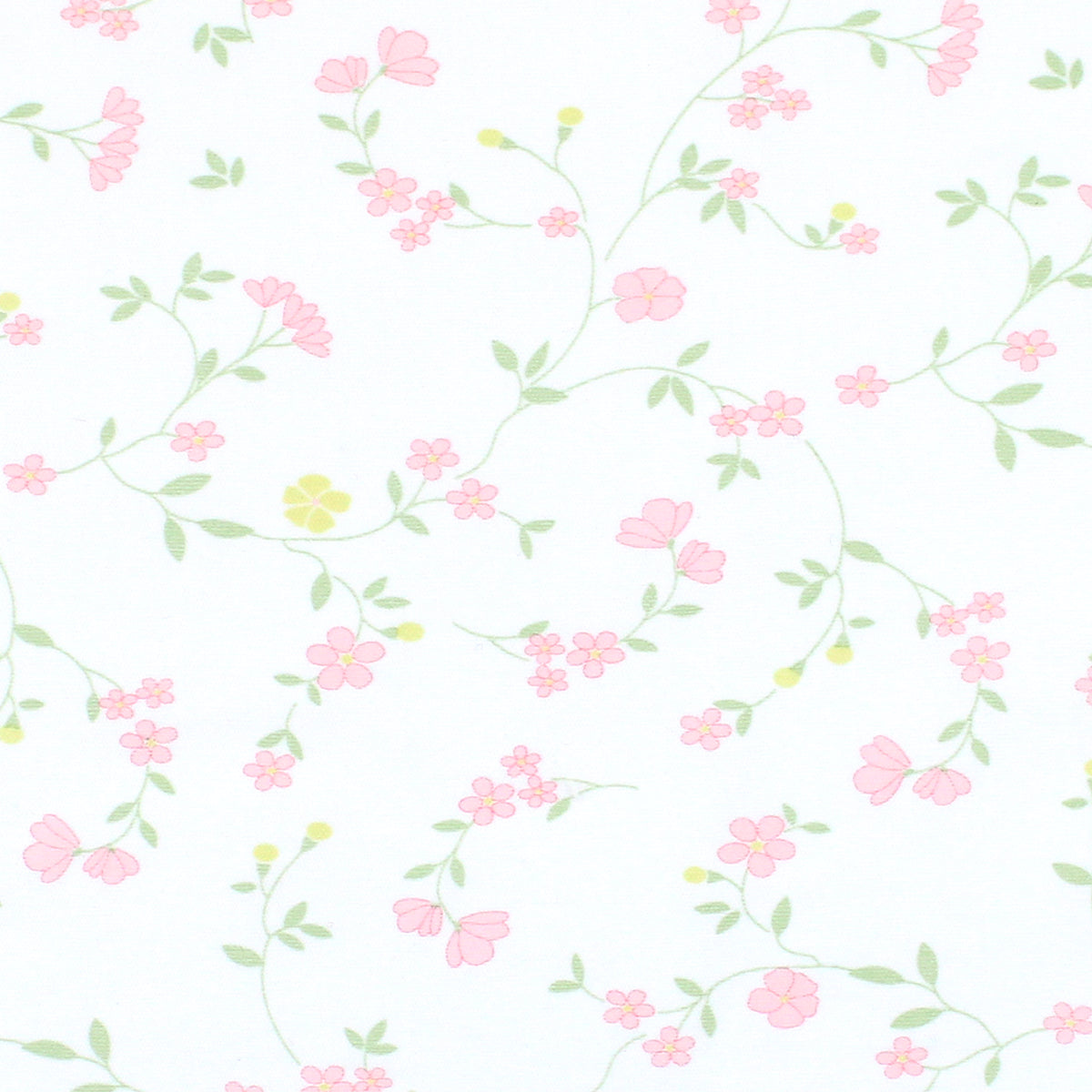 Magnolia Flowers Printed Blanket |  Baby Girl