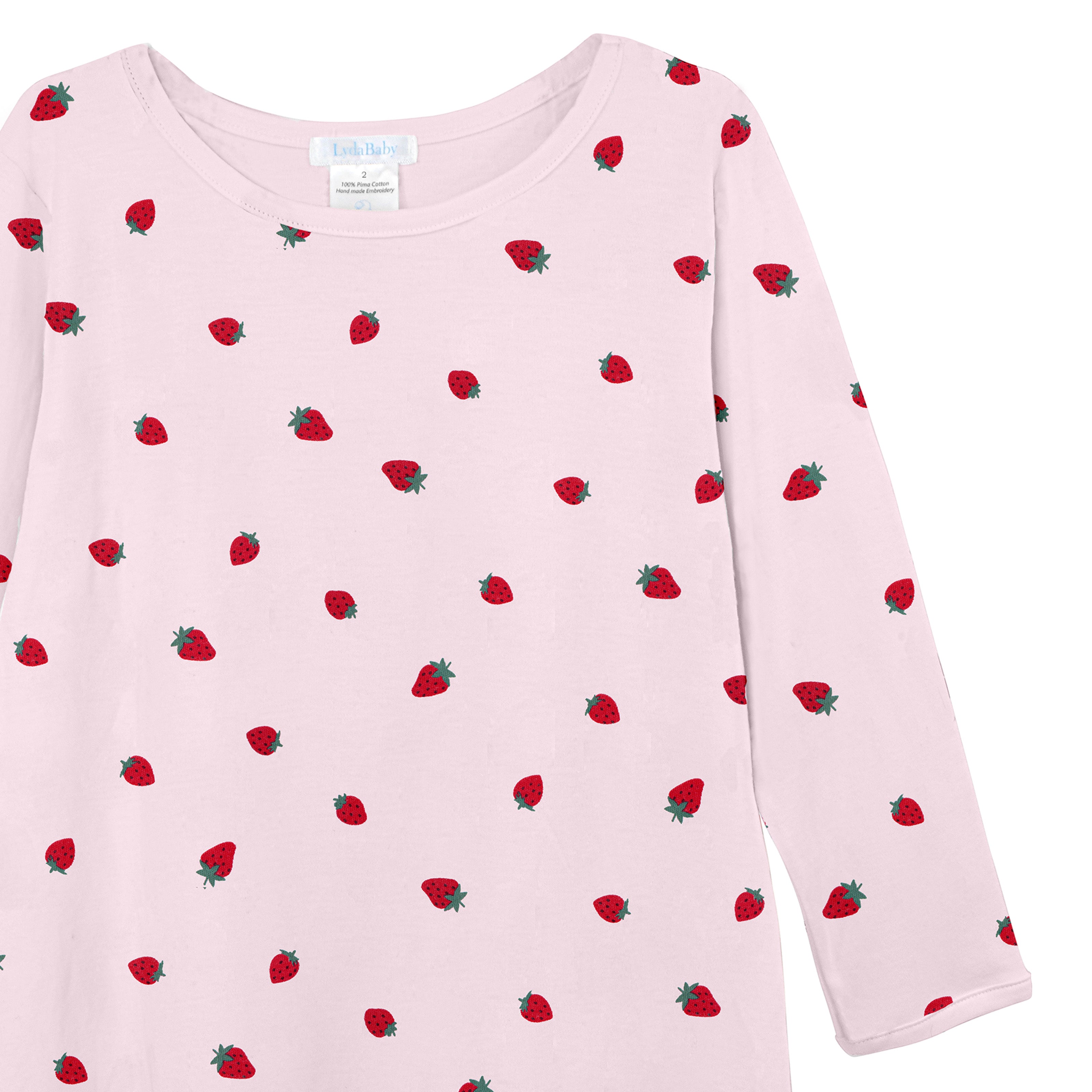 Strawberries Printed Dress | Girl