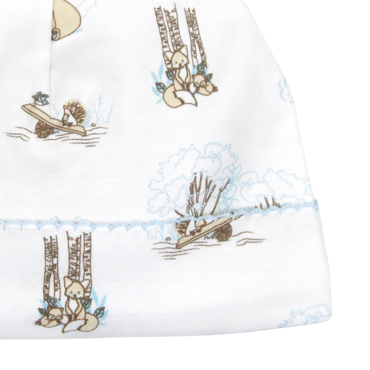 Forest Friends Printed Hat | Baby Boy