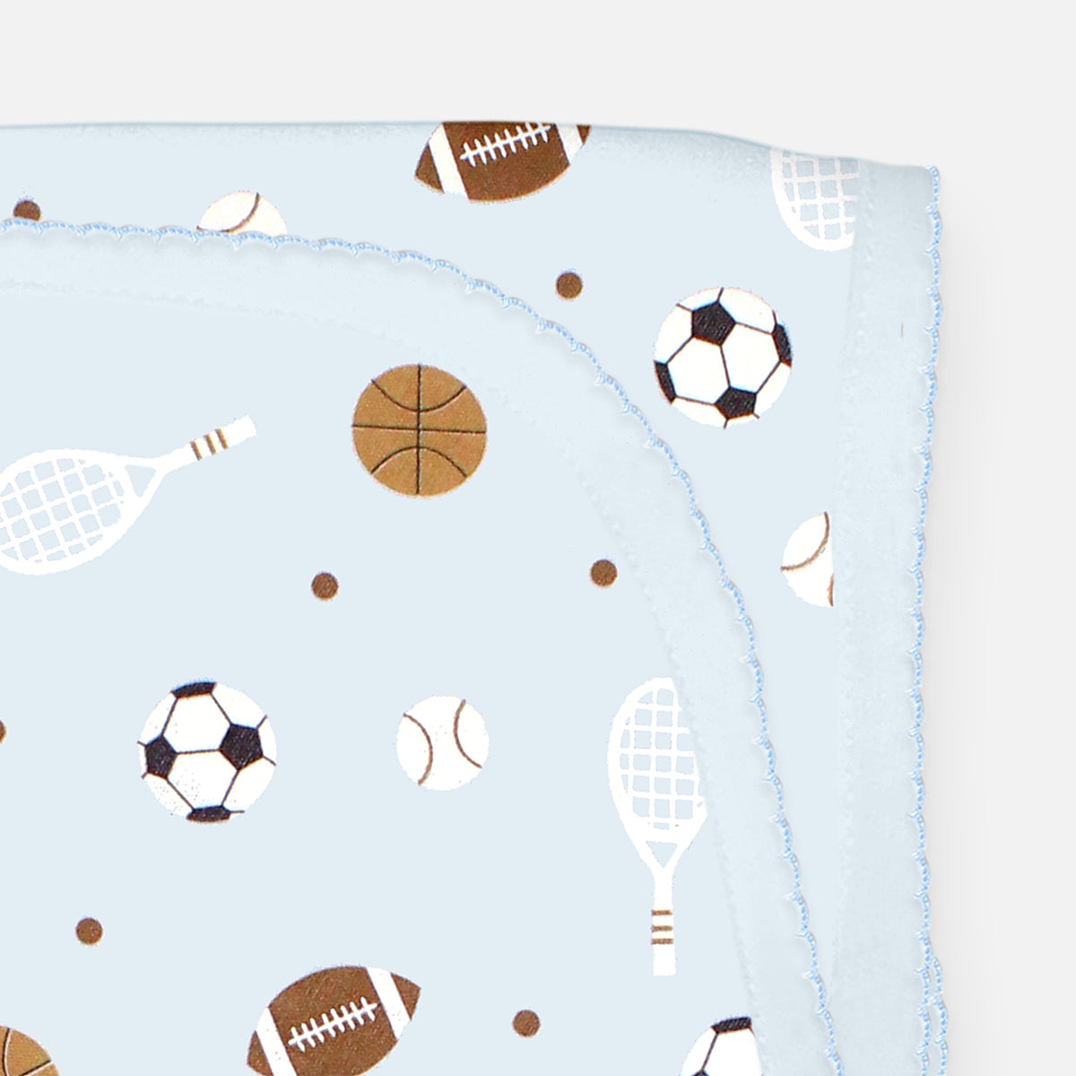 All Star Sports Printed Blanket | Baby Boy