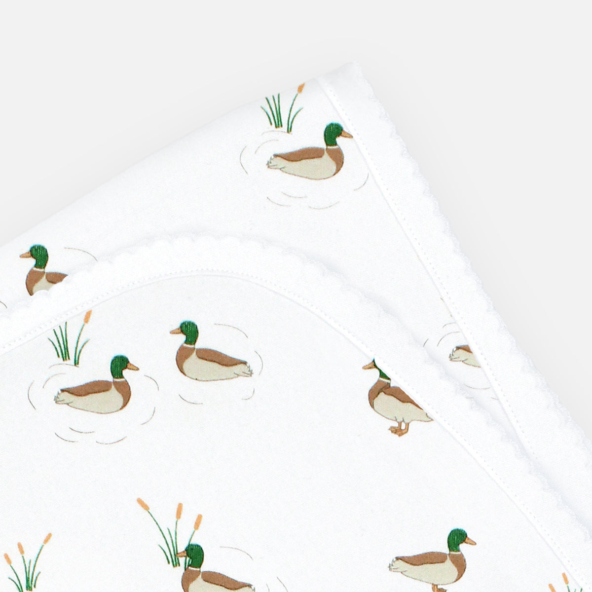 Mallard Ducks Printed Blanket | Baby Boy