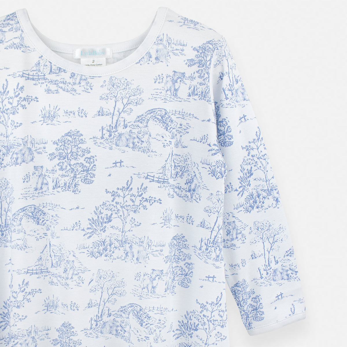 Toile de Jouy Printed Dress | Girl