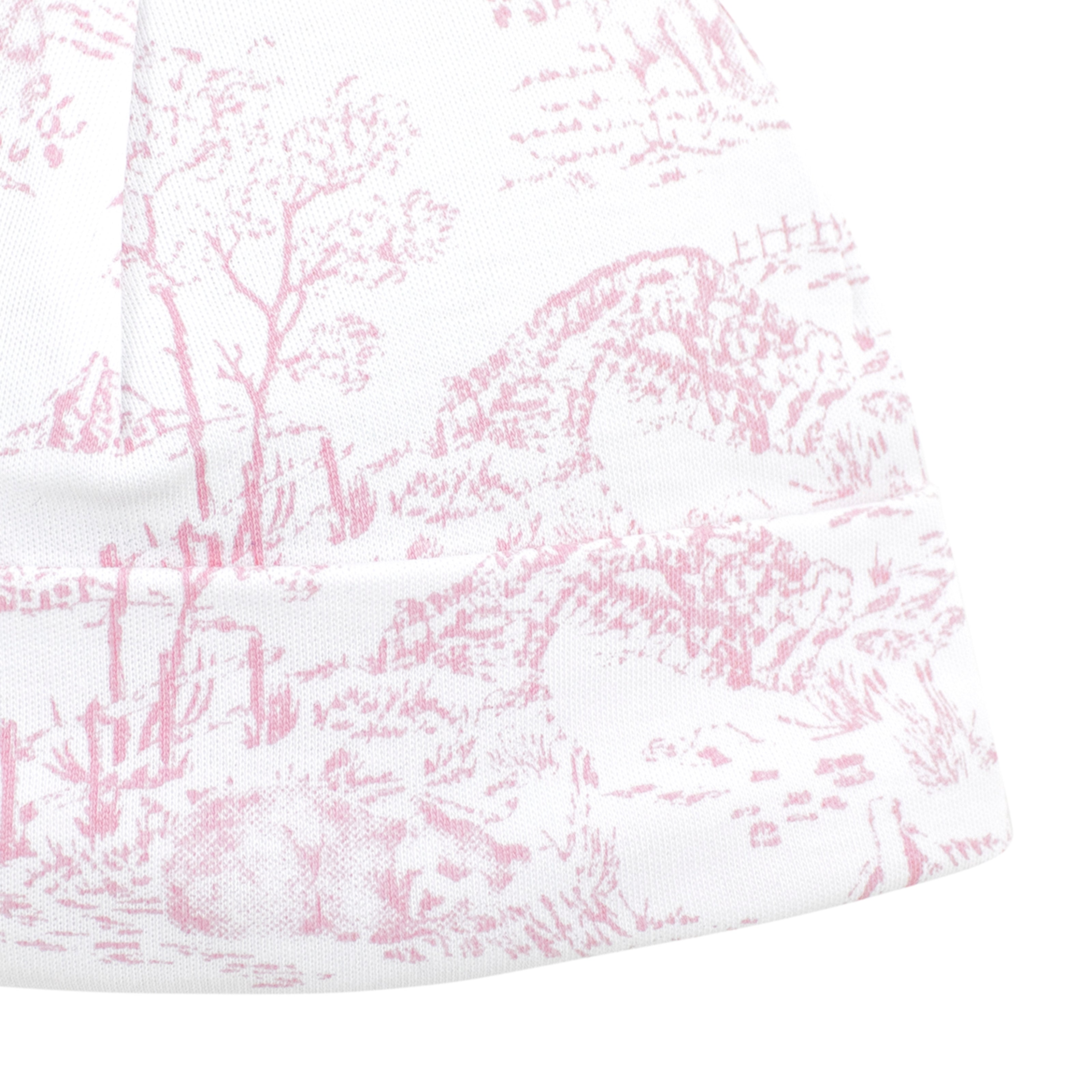 Toile de Jouy Prinetd Hat | Baby Girl