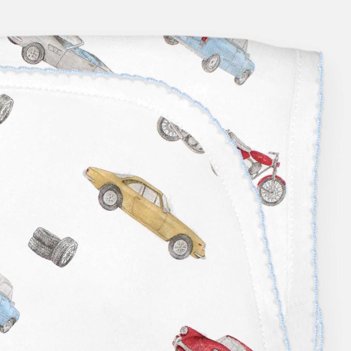 Motor Lover Printed Blanket | Baby Boy