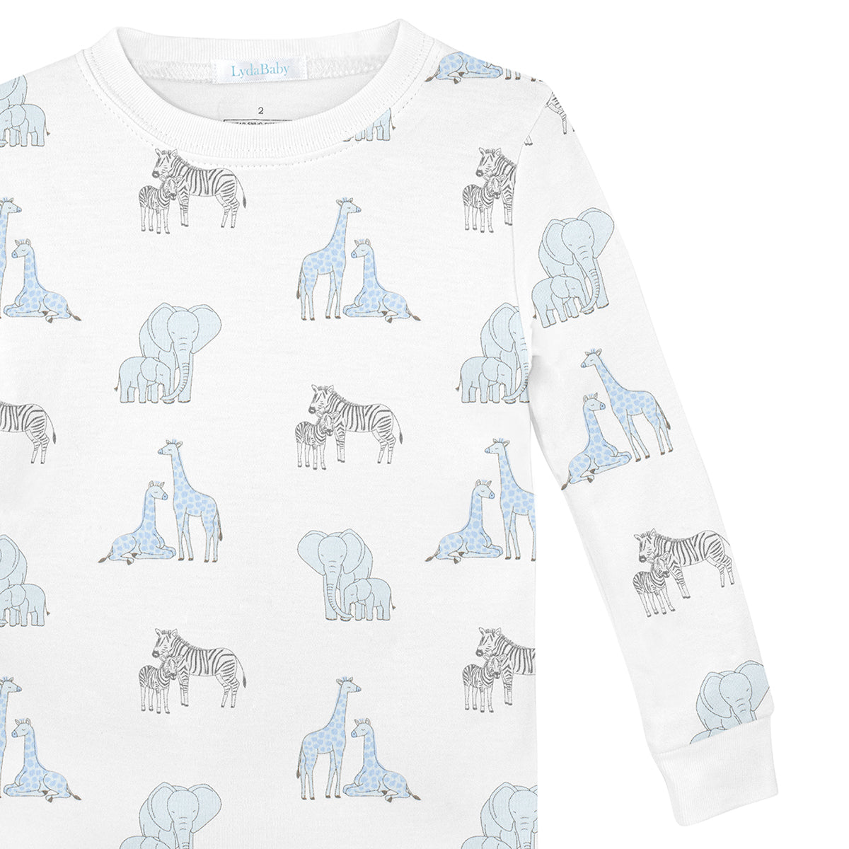 Safari Friends Printed Pajama | Boy