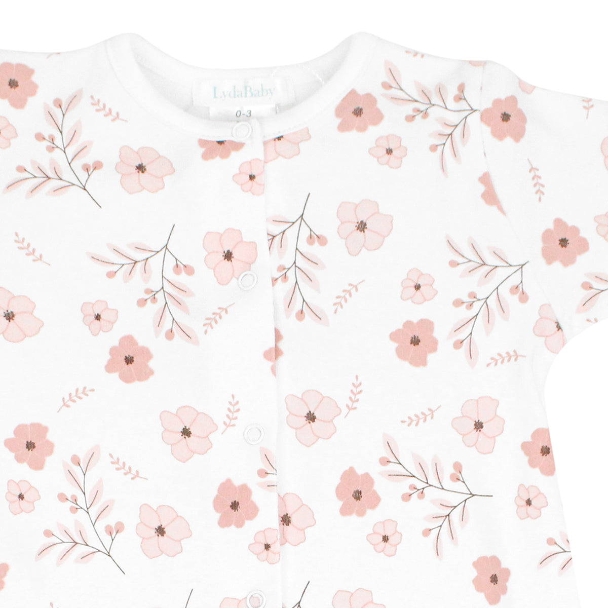 Vintage Flowers Printed Converter | Baby Girl