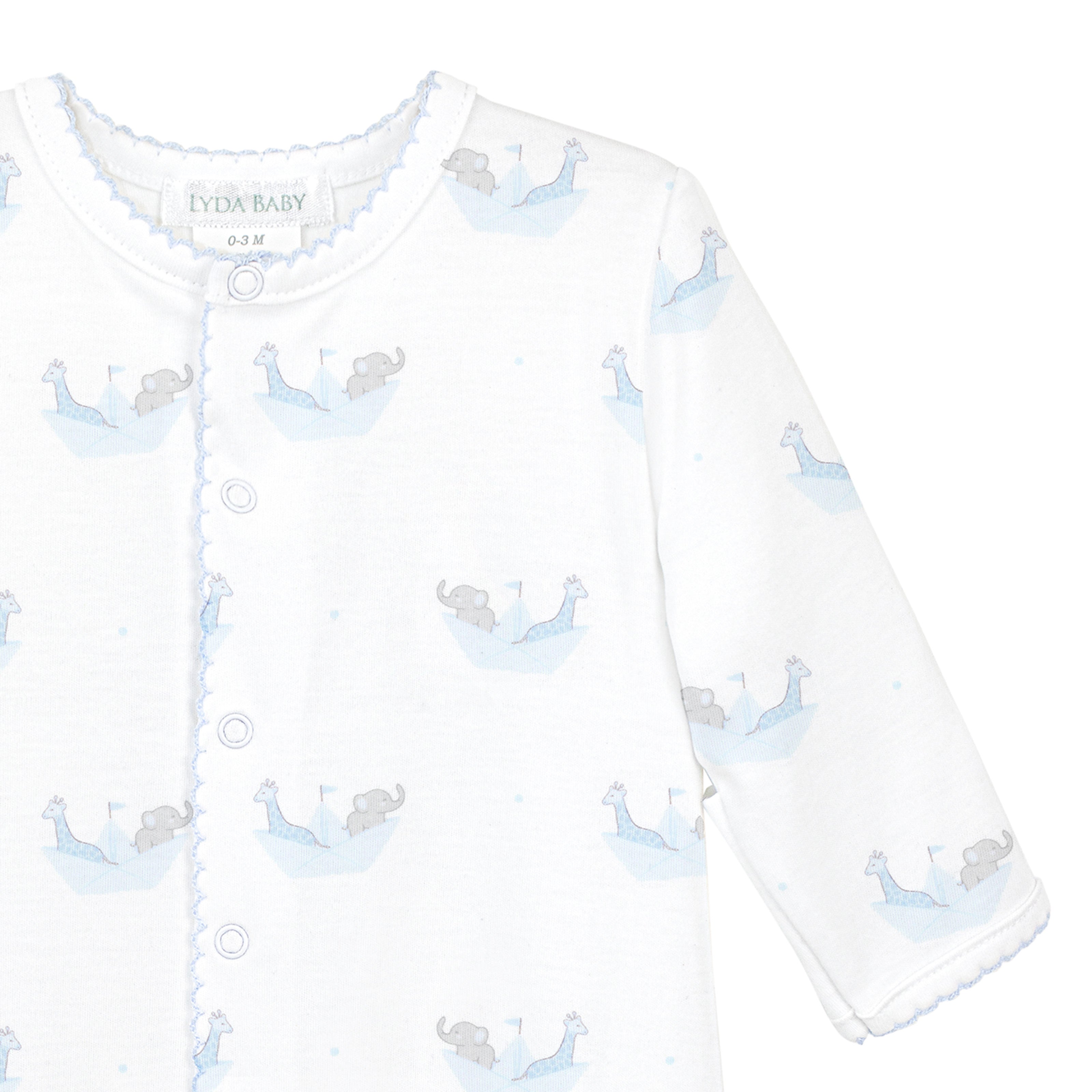 Animals in the Boat Printed Converter | Baby Boy
