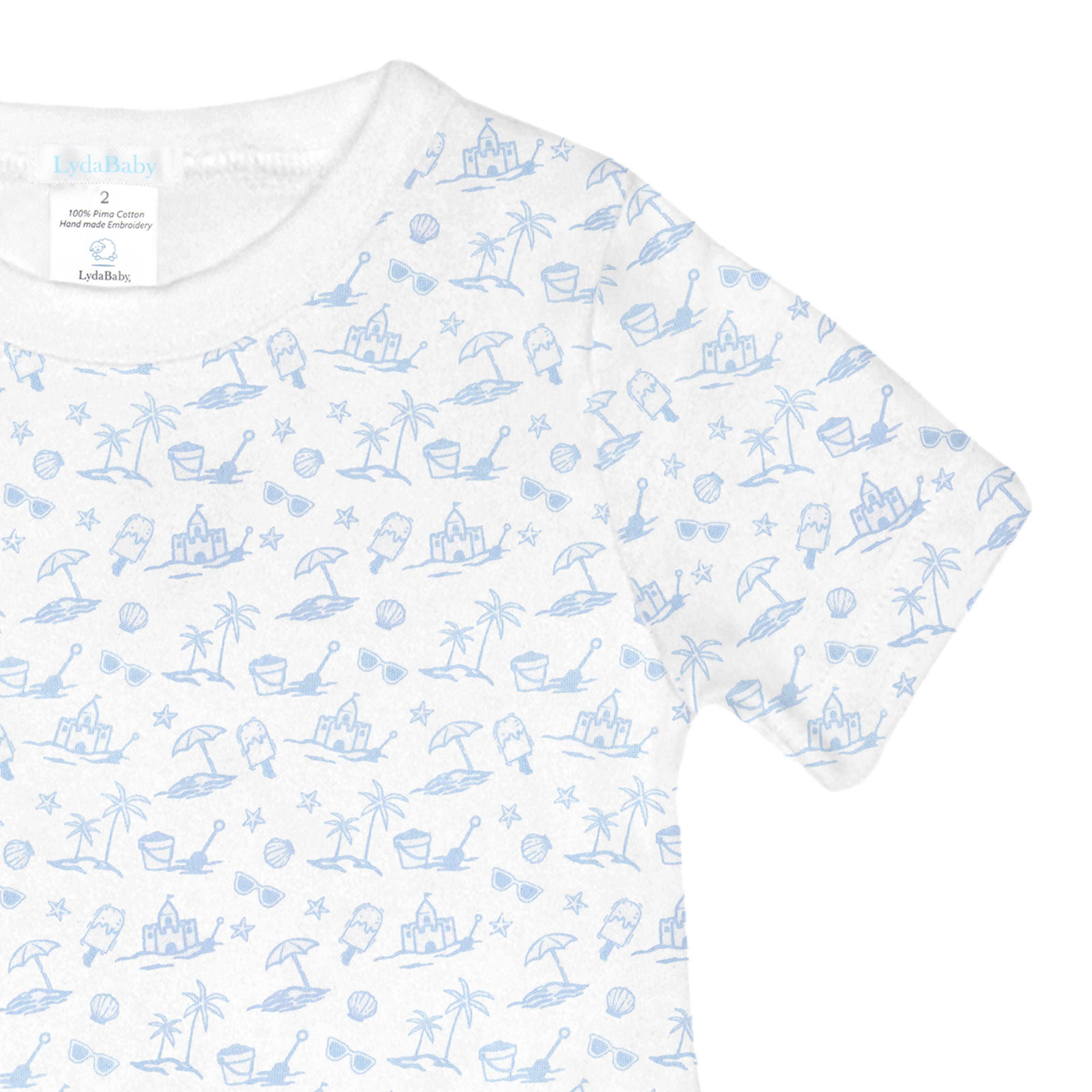 Summer Doodles Printed Pajama | Boy