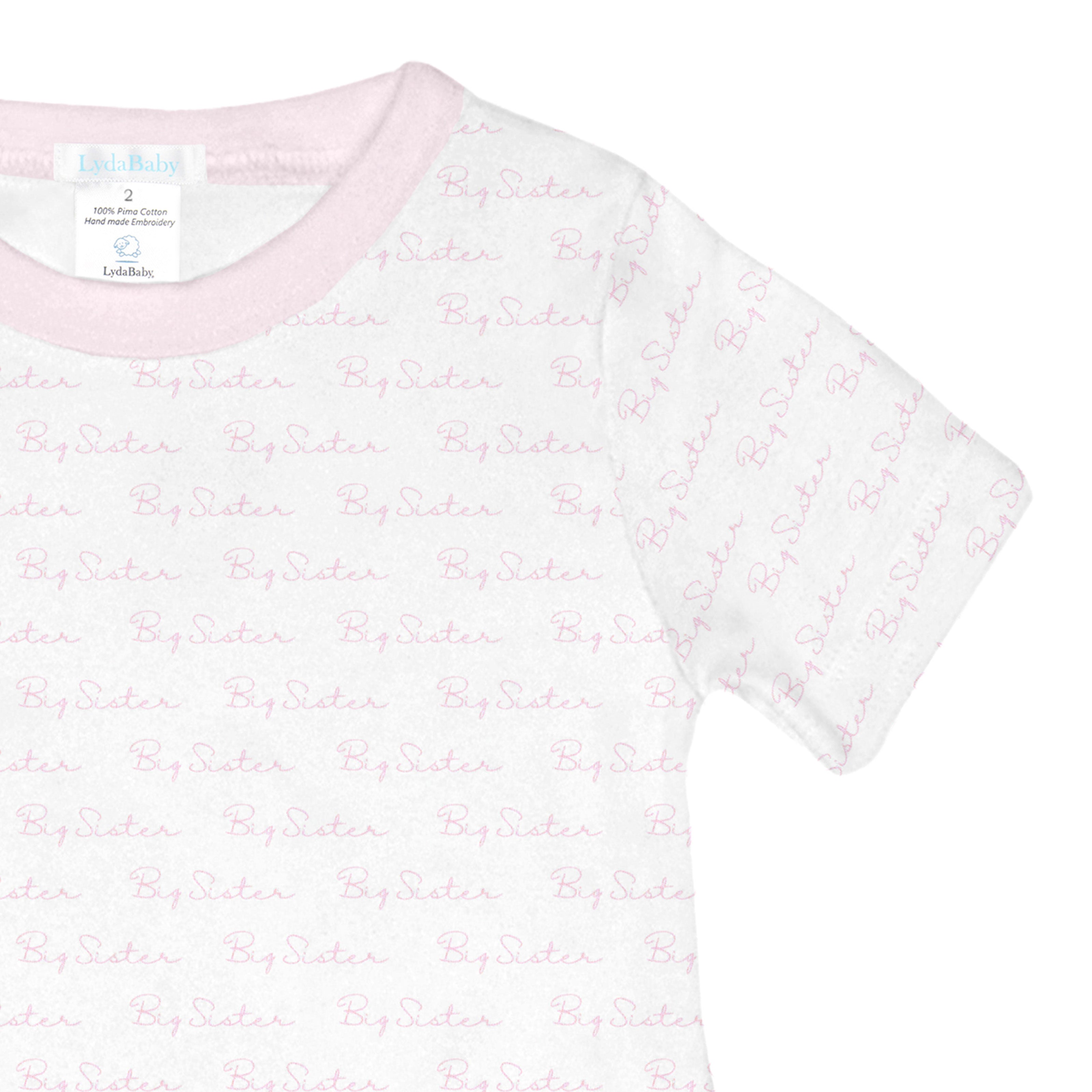 Big Sister Printed Pajama | Girl