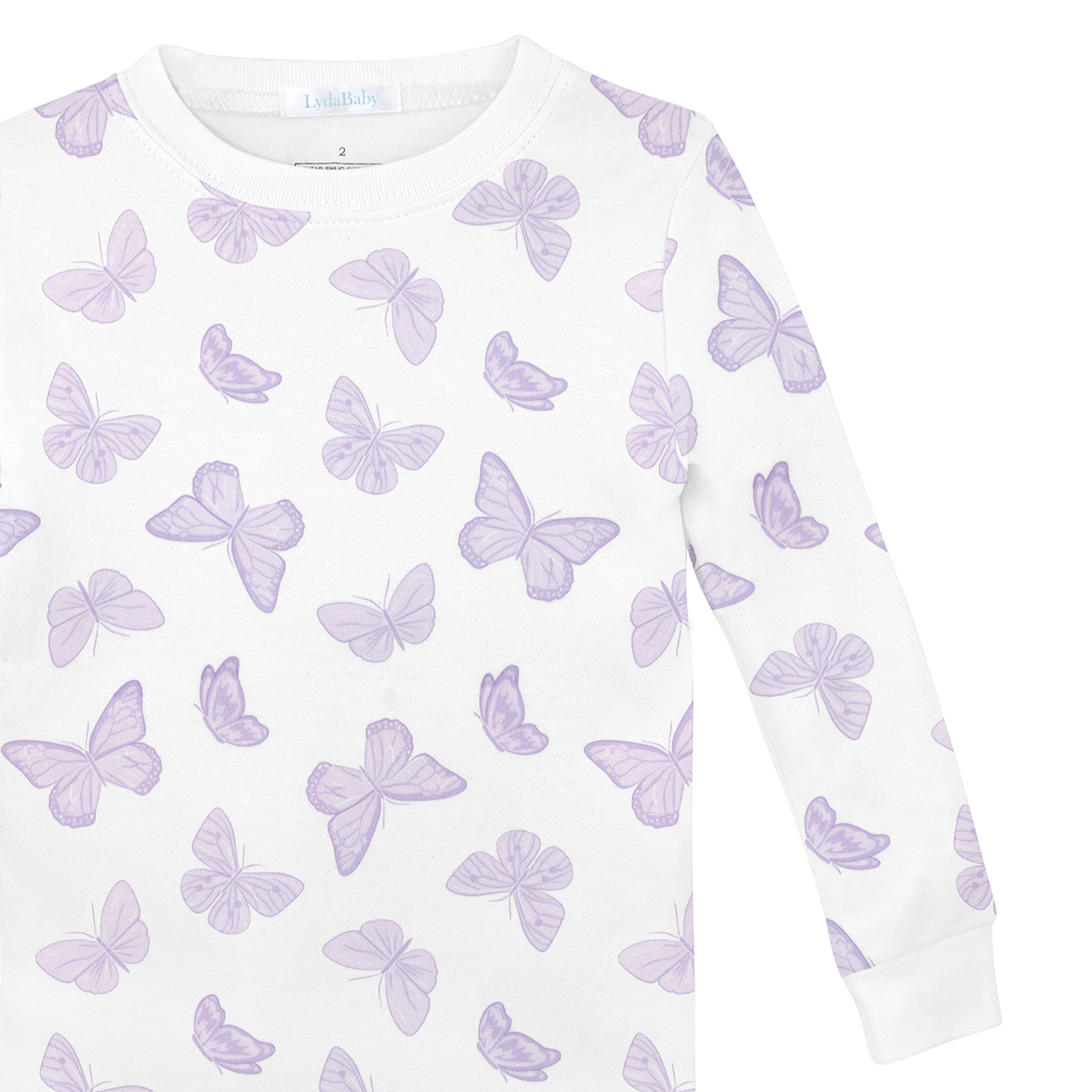 Butterflies Printed Pajama | Girl