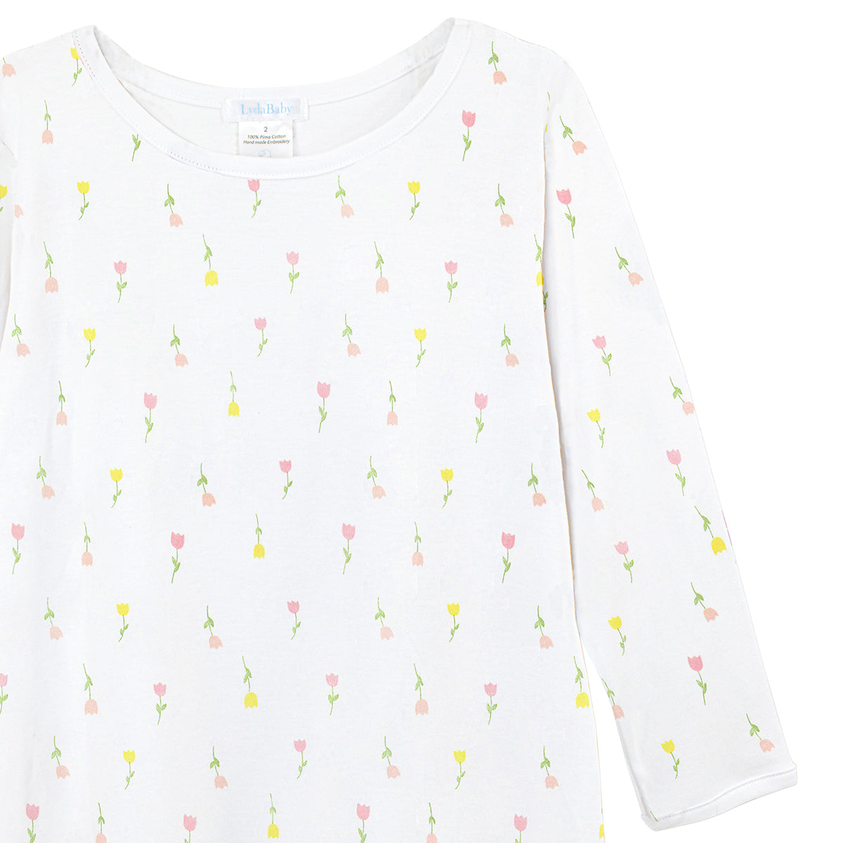 Tulip Flowers Printed Dress | Girl