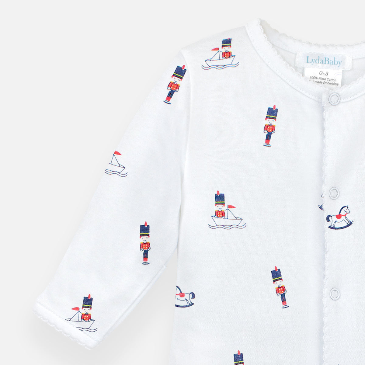 Tin Soldier Printed Footie | Baby Boy