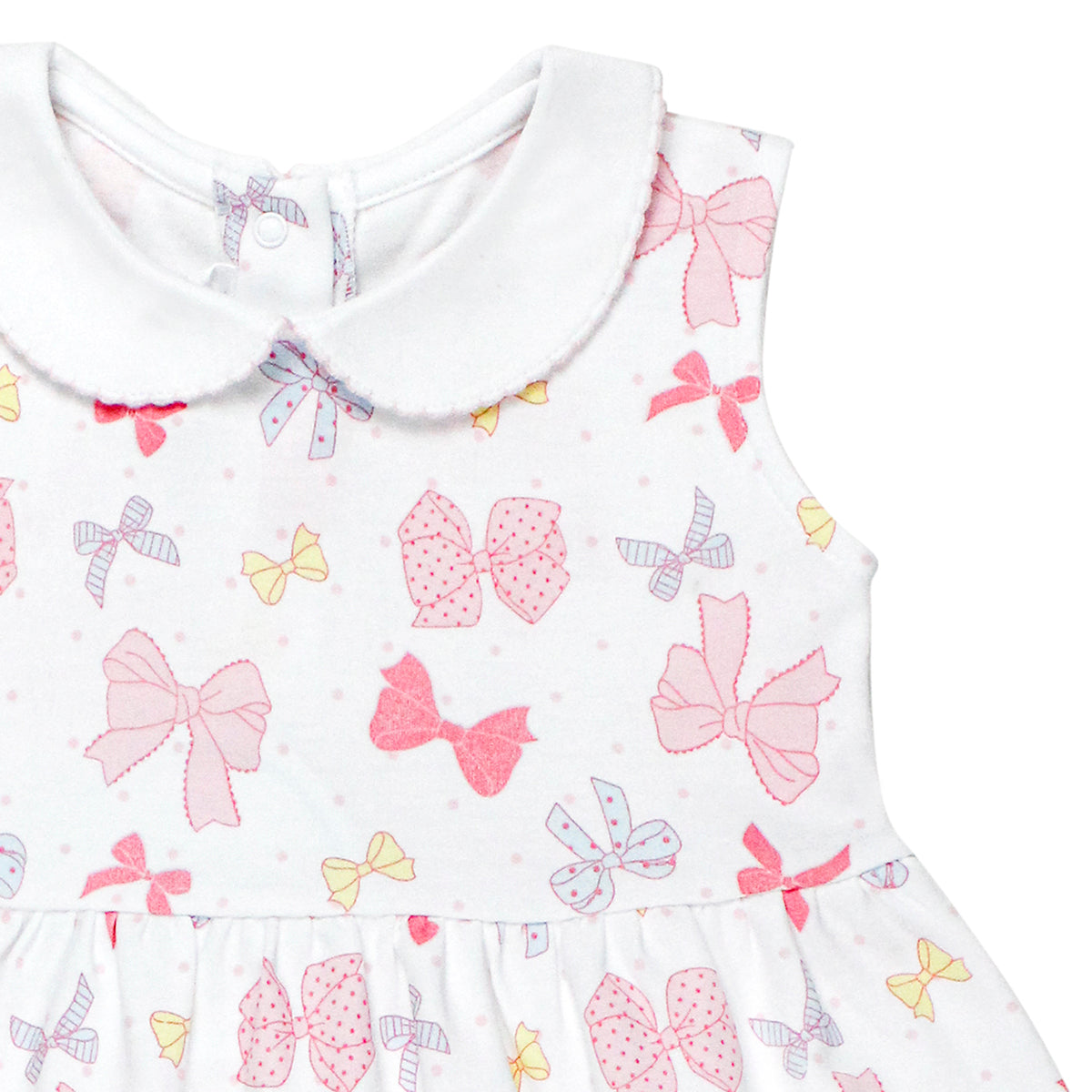All Bows Printed Dress | Girl