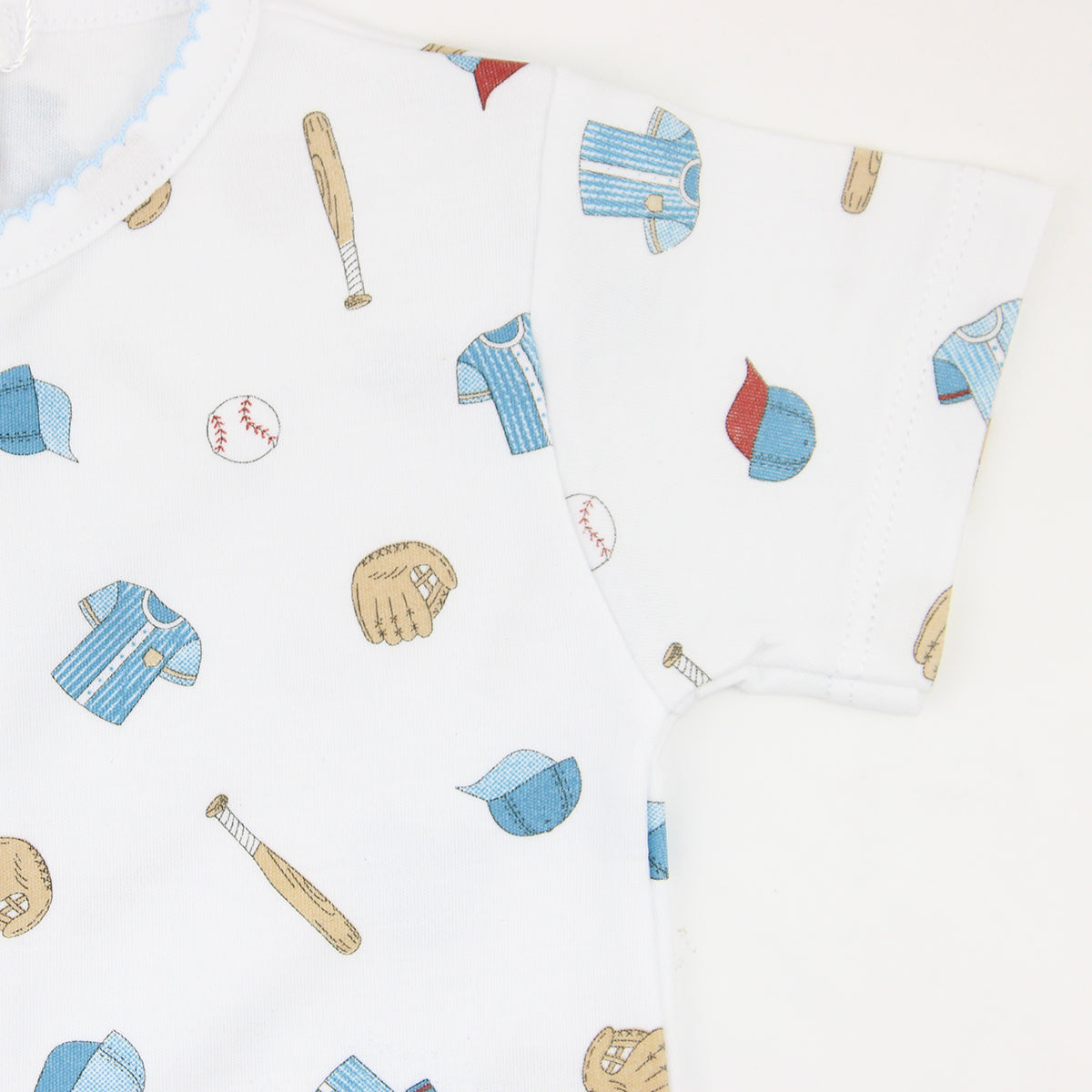 Baseball Printed Romper | Baby Boy