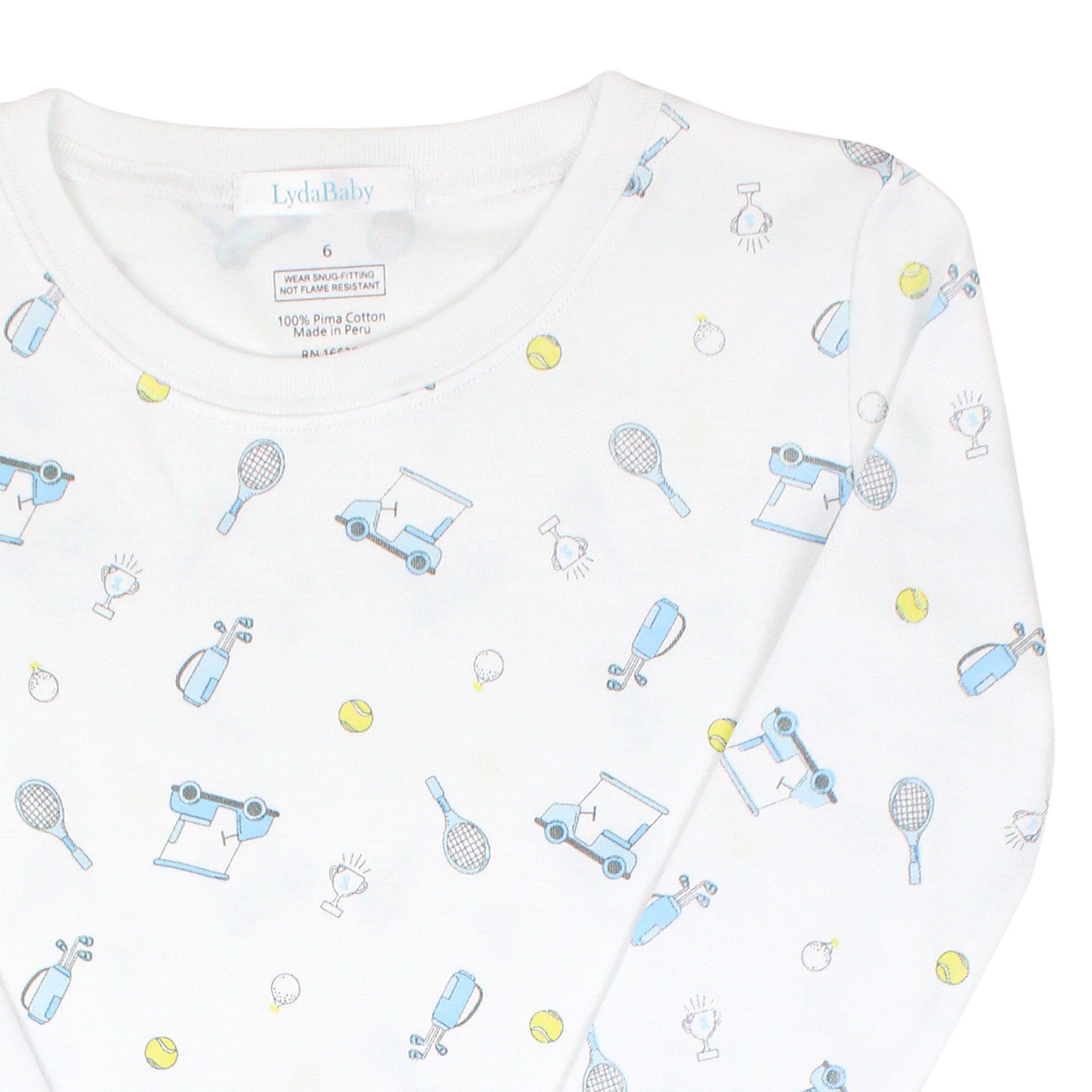 Lets Golf Printed Pajama | Boy