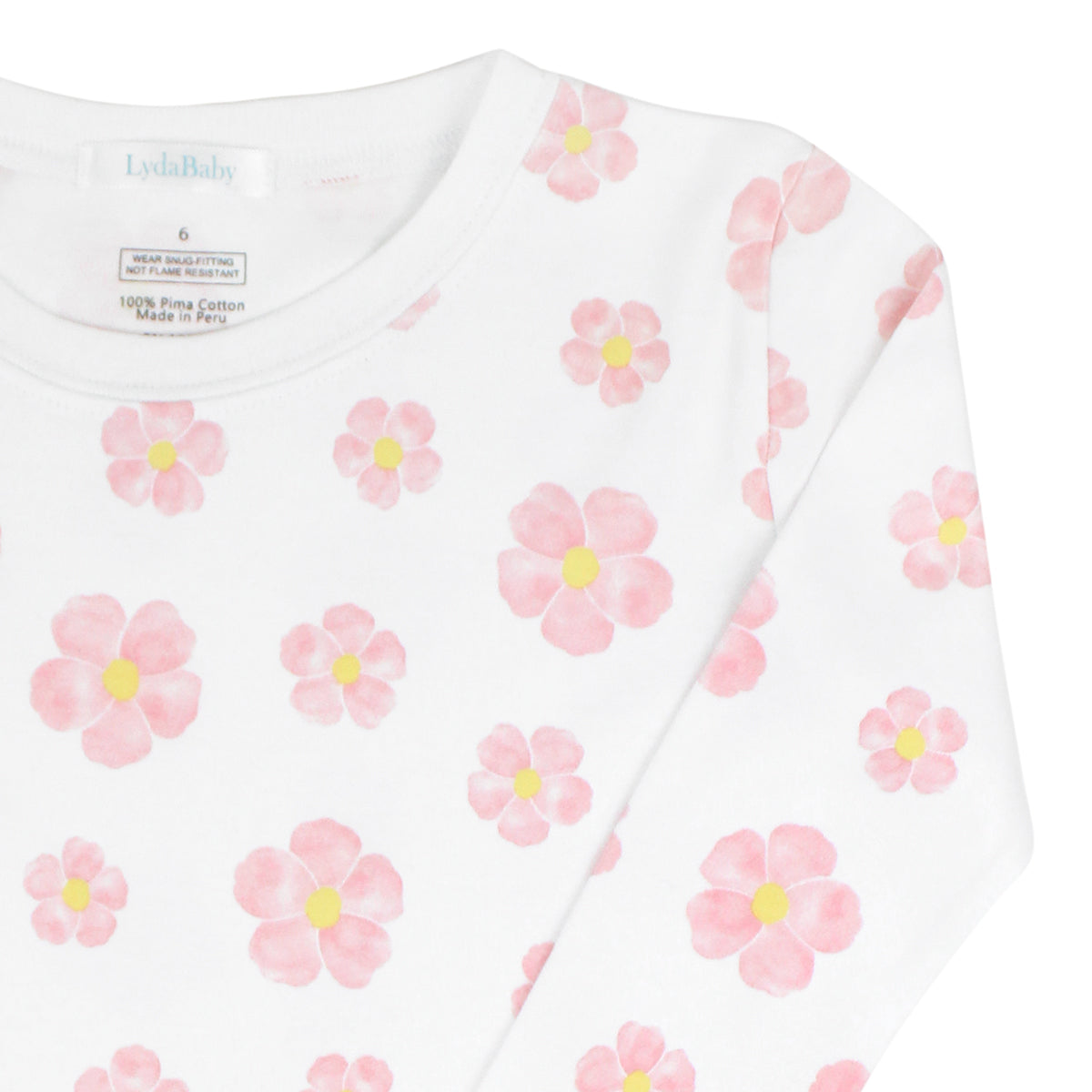 Sweet Flowers Printed Pajama | Baby Girl
