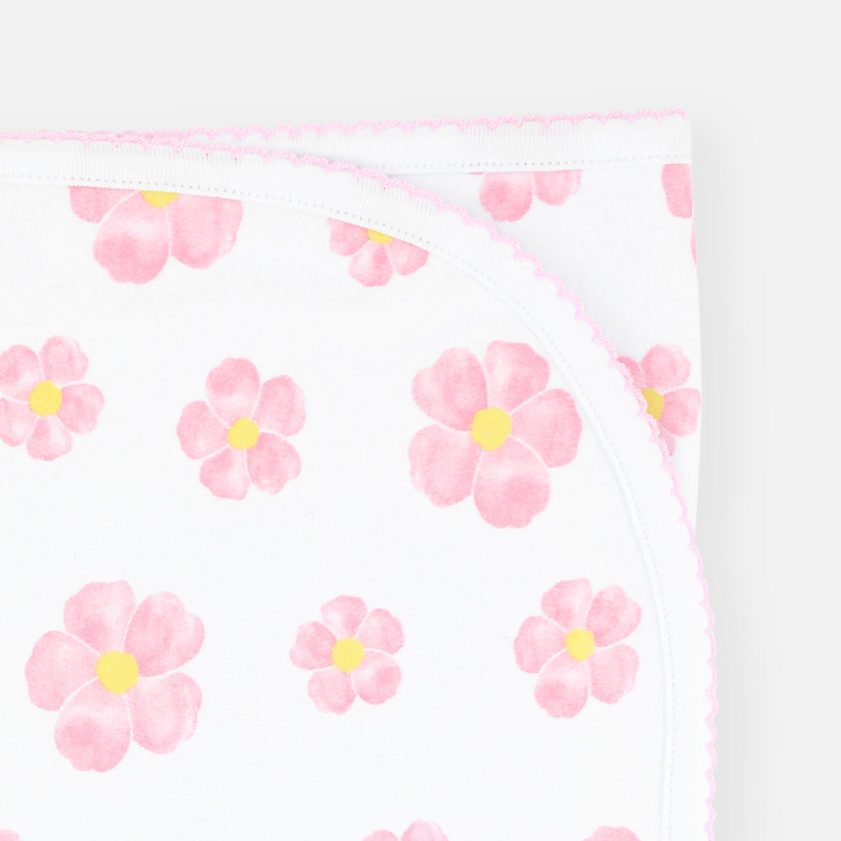 Sweet Flowers Printed Blanket |  Baby Girl