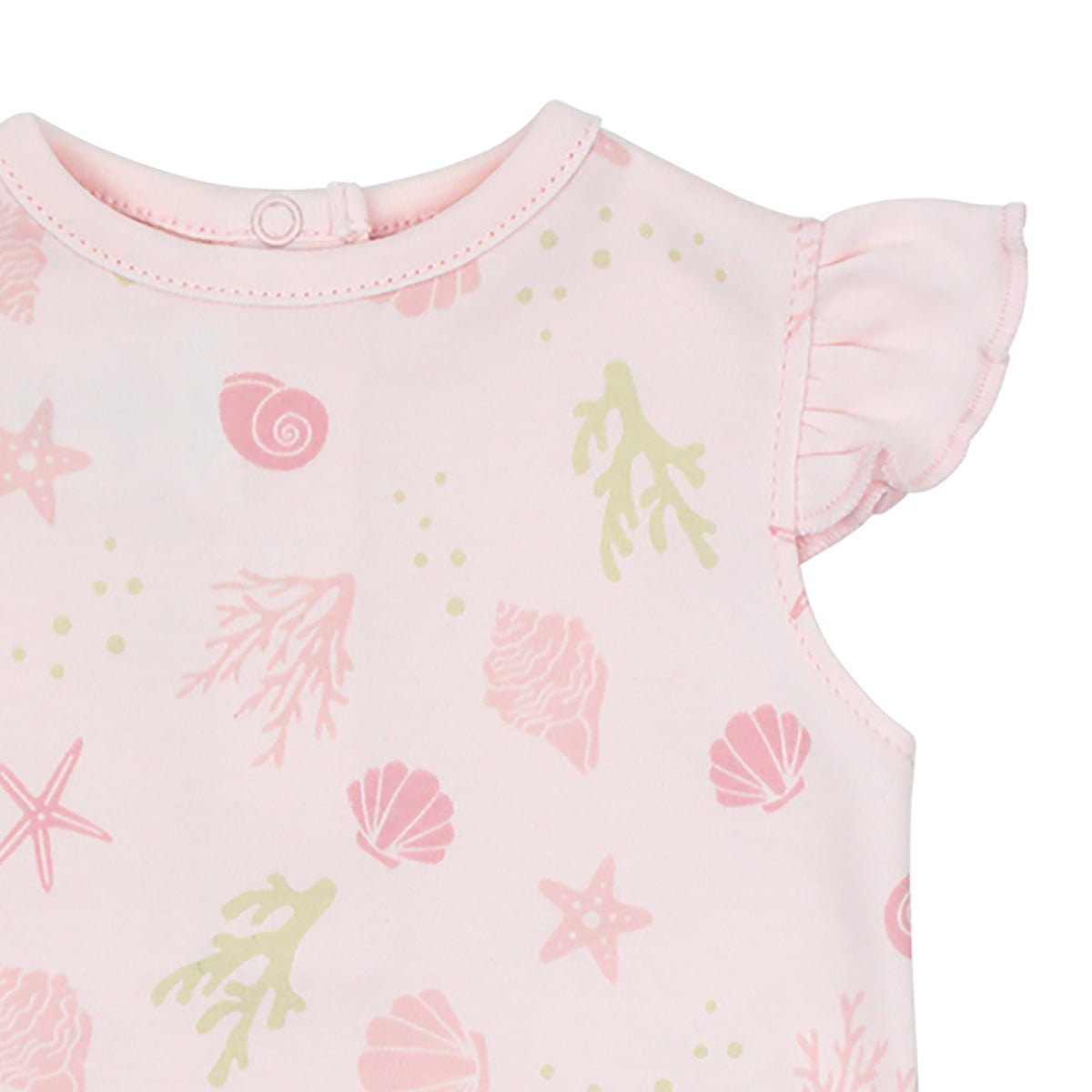 Seashells Printed Body | Baby Girl