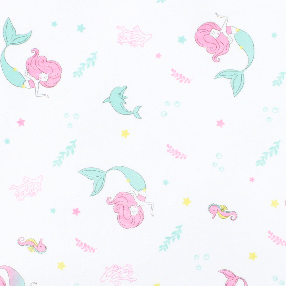 Little Mermaids Printed Blanket |  Baby Girl