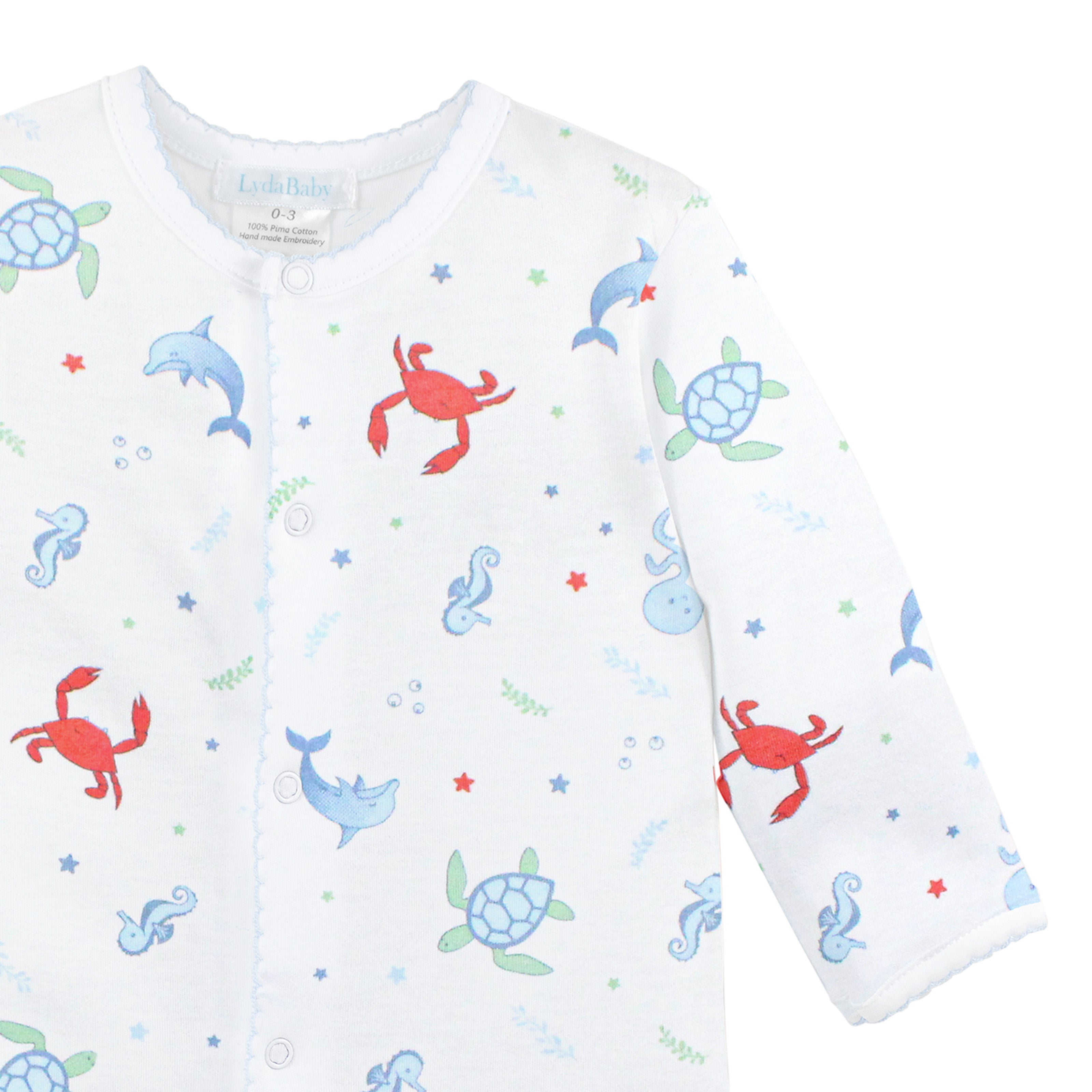 Under the Sea Printed Footie | Baby Boy