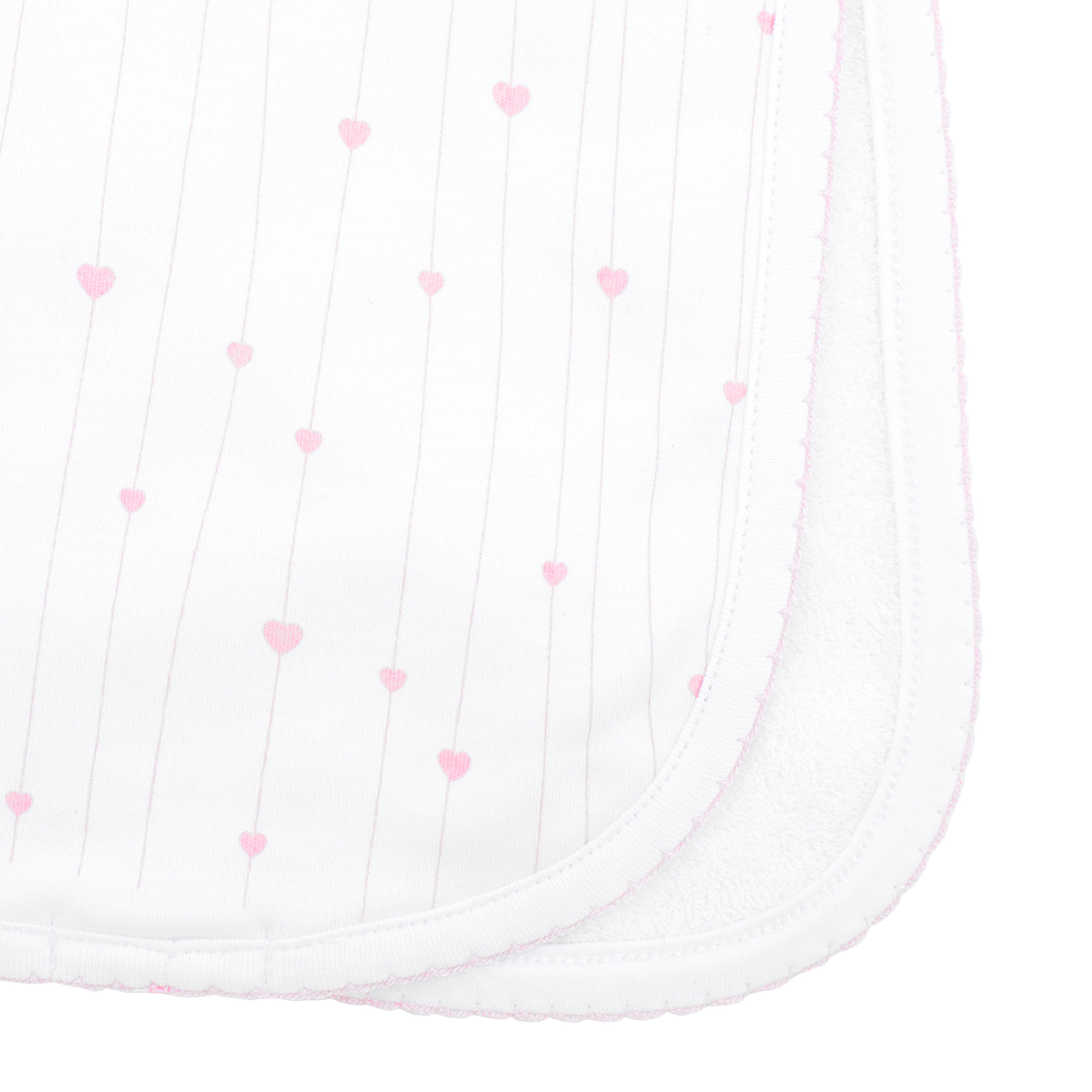 Little Hearts Printed Burpie | Baby Girl