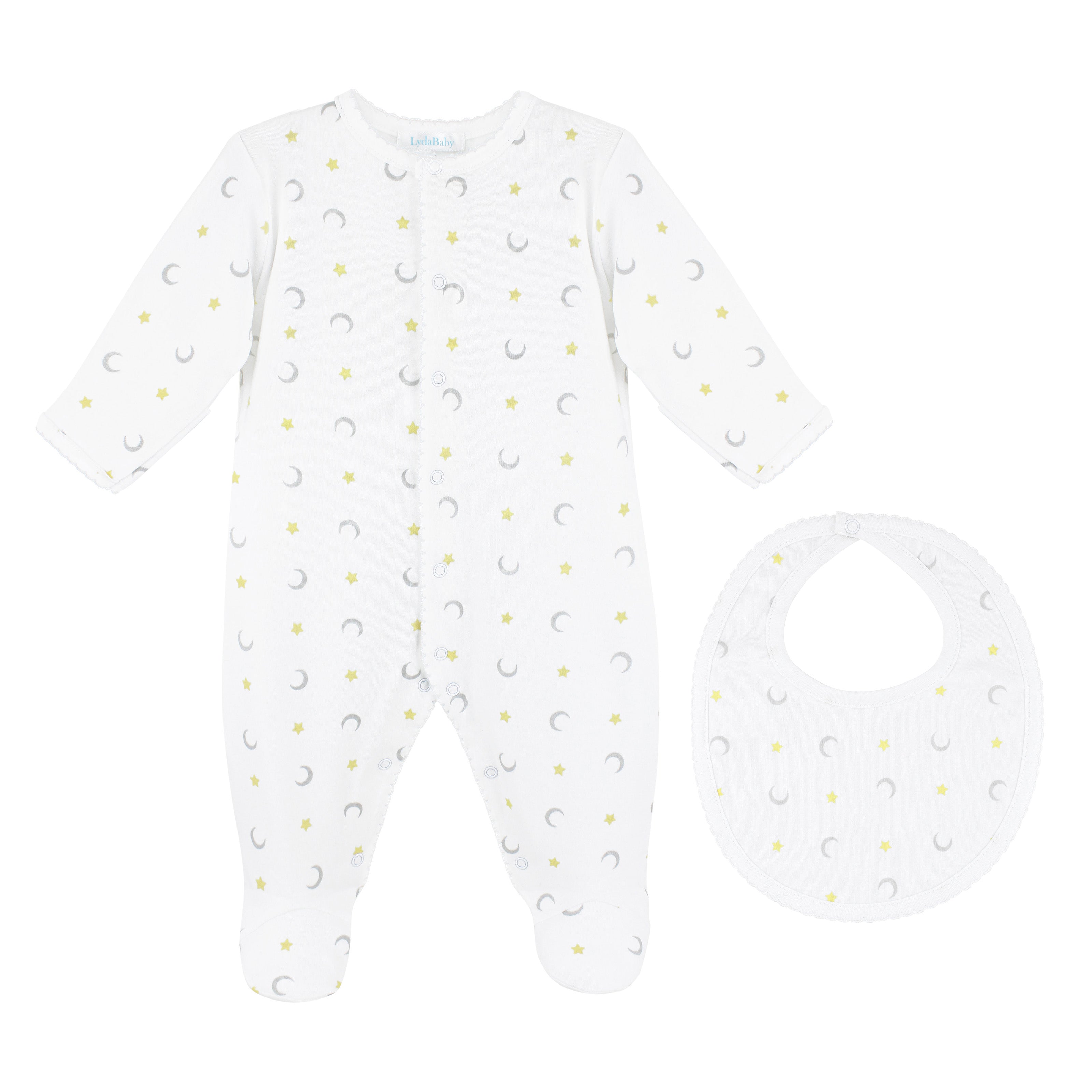 Moon and Stars Printed Set 2 Pieces | Baby Unisex