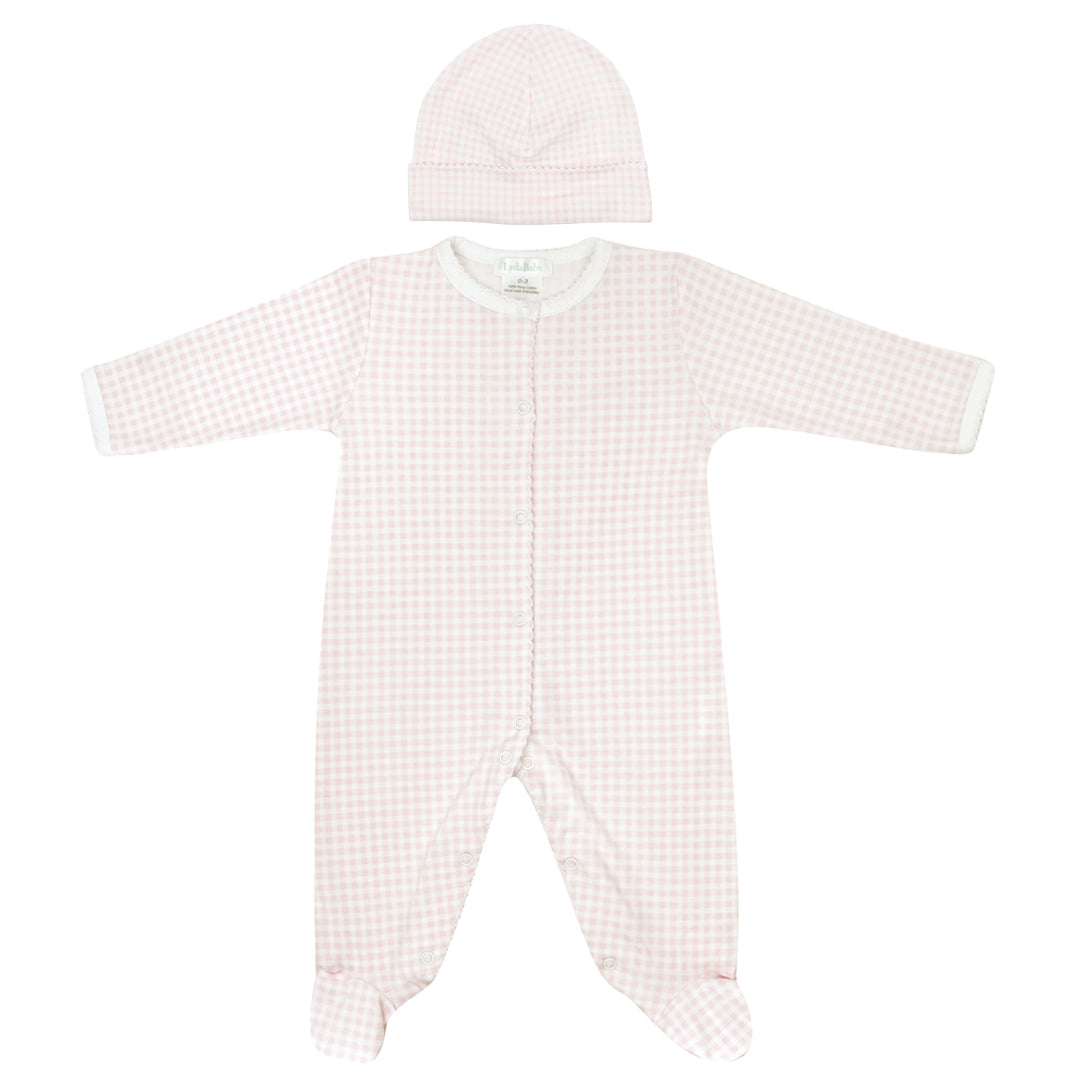 Pink Vichy Set 2 Pieces | Baby Girl