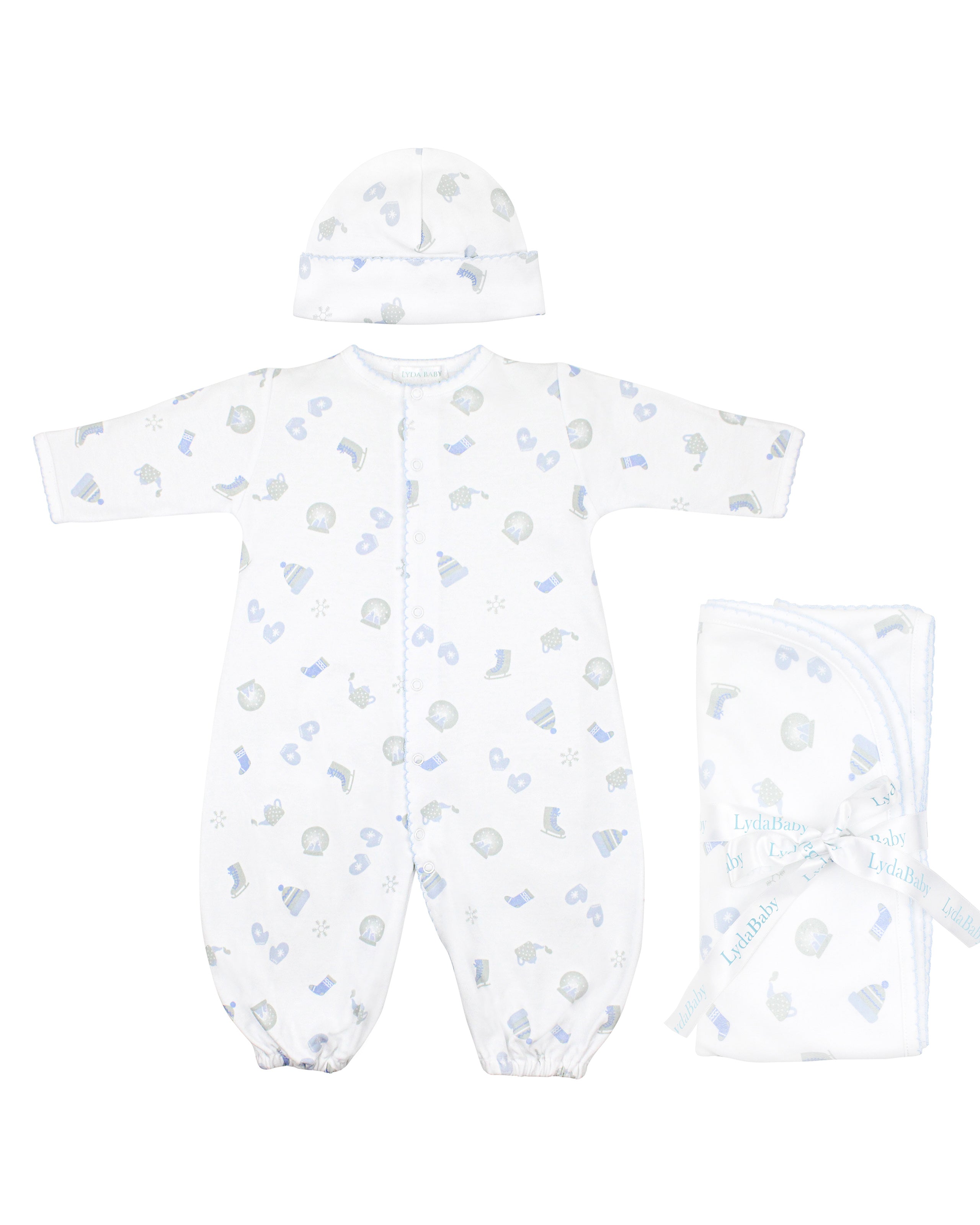Winter Things Printed Set 3 Pieces | Baby Boy