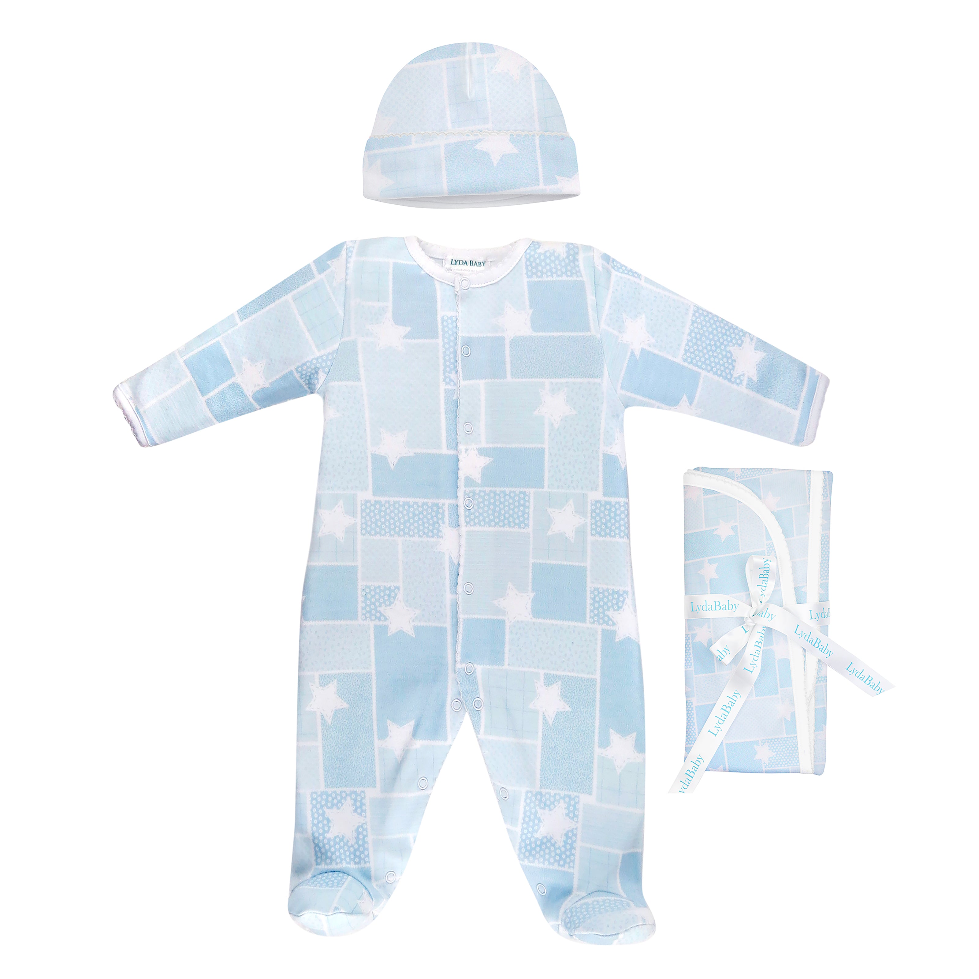 Star Patch Printed Set 3 Pieces | Baby Boy