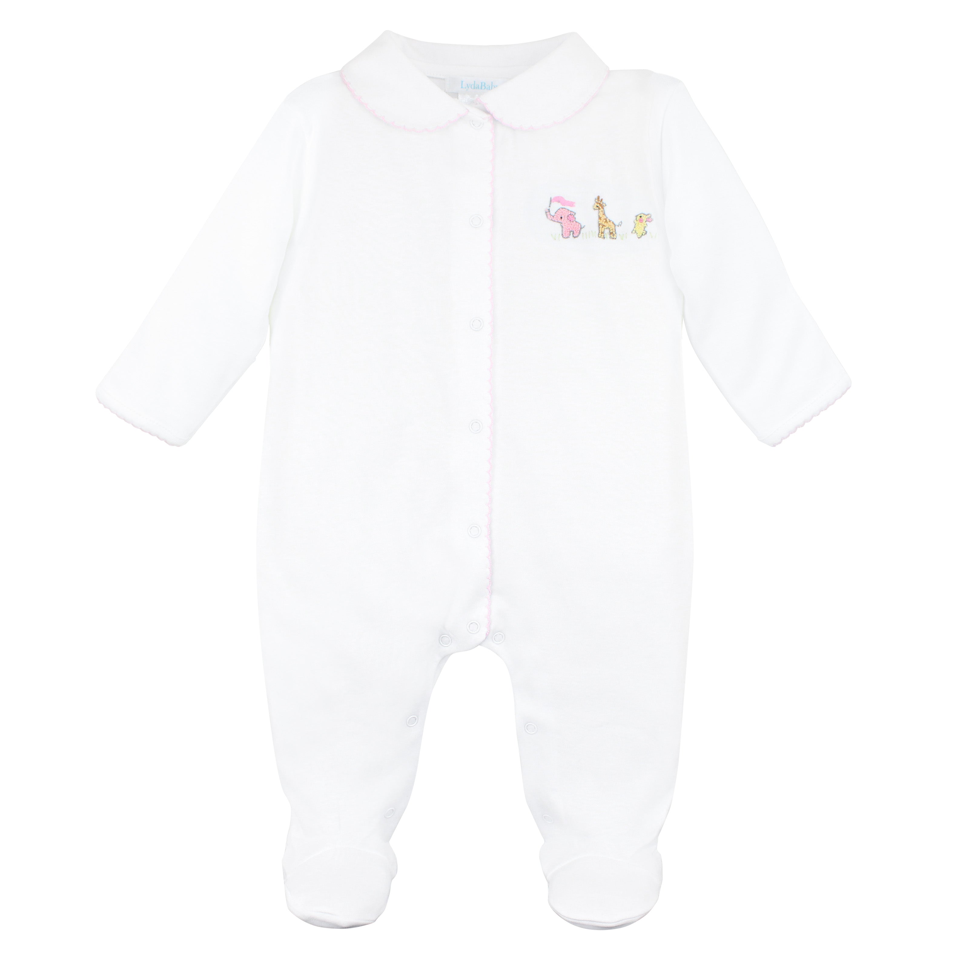 baby-girl-footie-peruvian-pima-cotton-hand-embroidery-baby-animals-rounded-collar