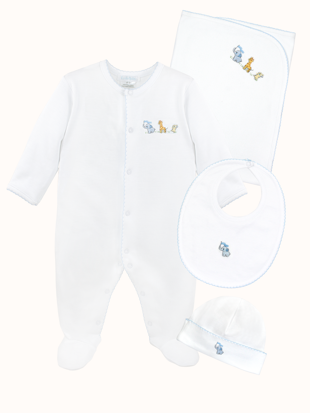 Bundle Gift Newborn Essentials – Handmade Embroidery