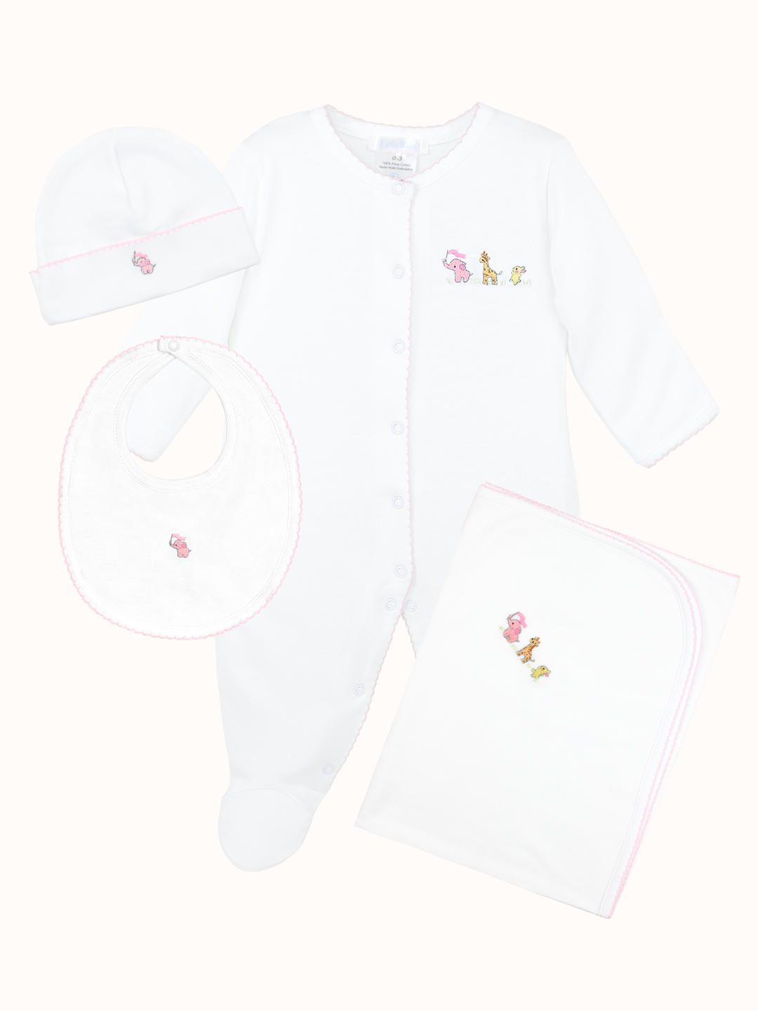Bundle Gift Newborn Essentials – Handmade Embroidery