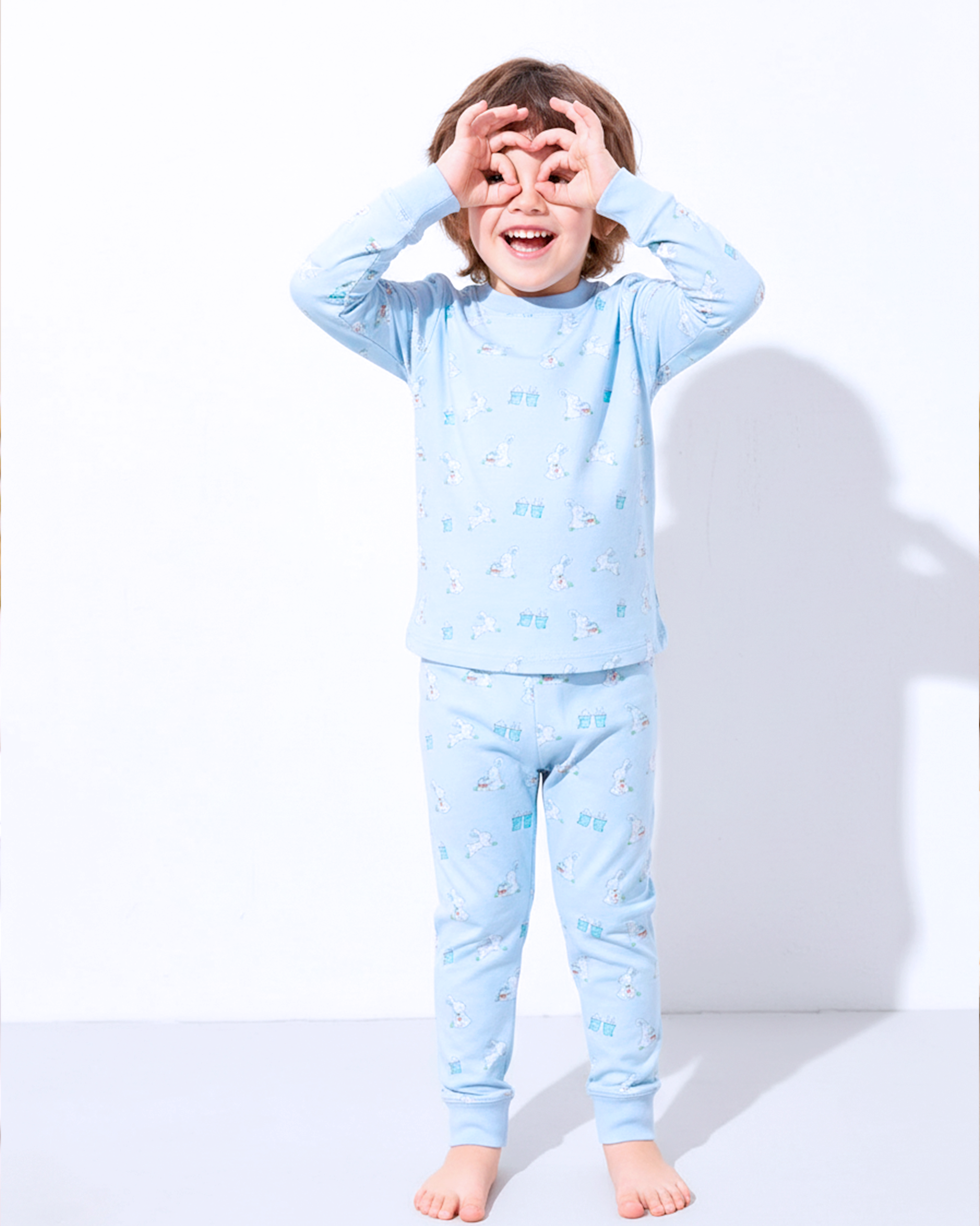 Bunnies in the Garden Printed Pajama | Boy