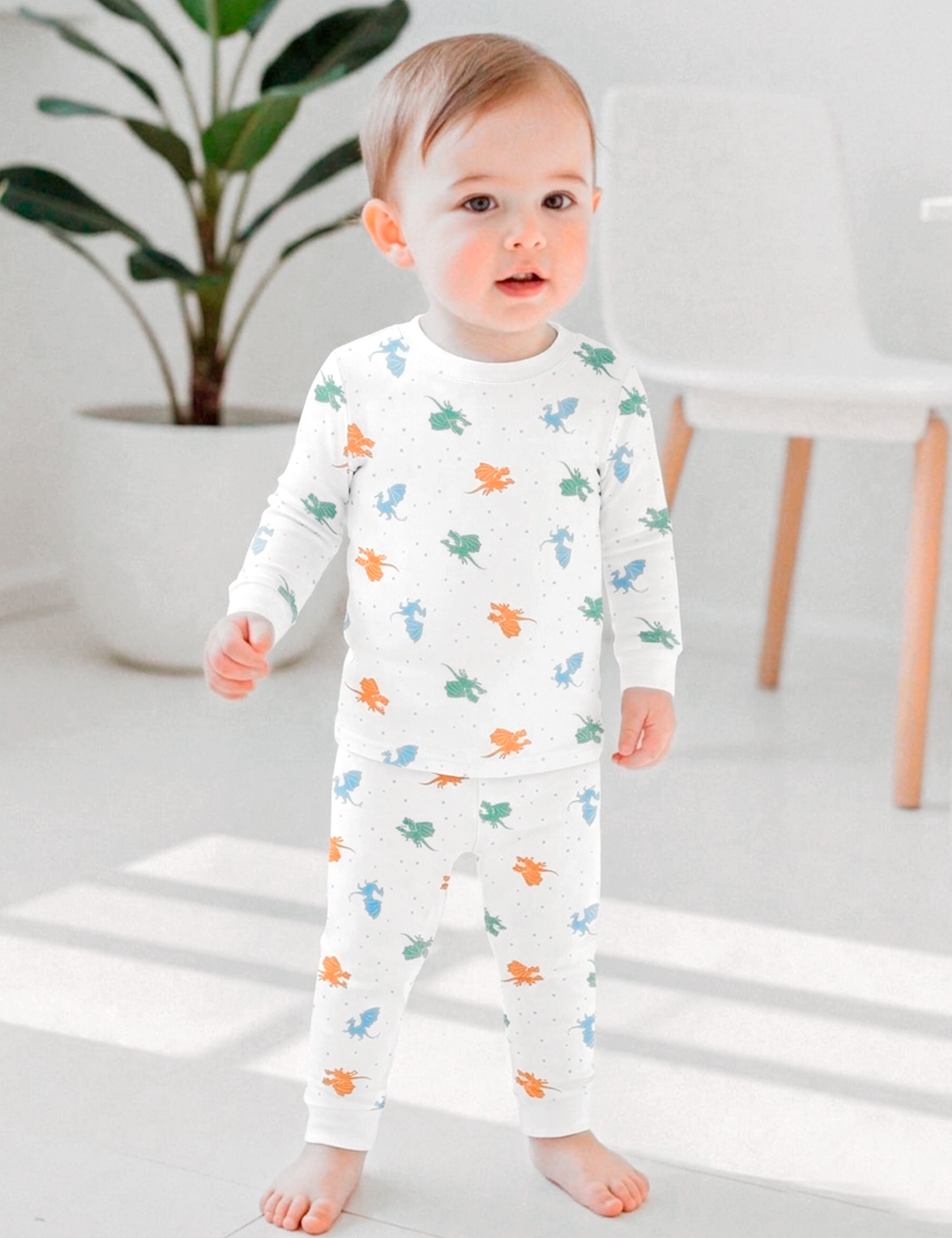 Dragons Printed Pajama | Baby Boy