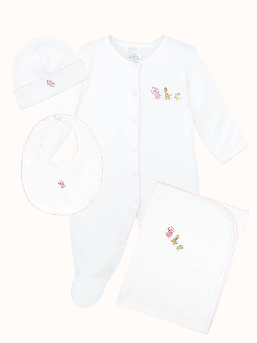 Bundle Gift Newborn Essentials – Handmade Embroidery