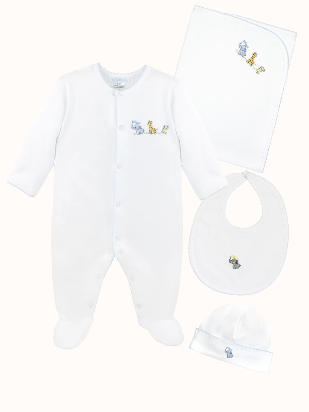 Bundle Gift Newborn Essentials – Handmade Embroidery